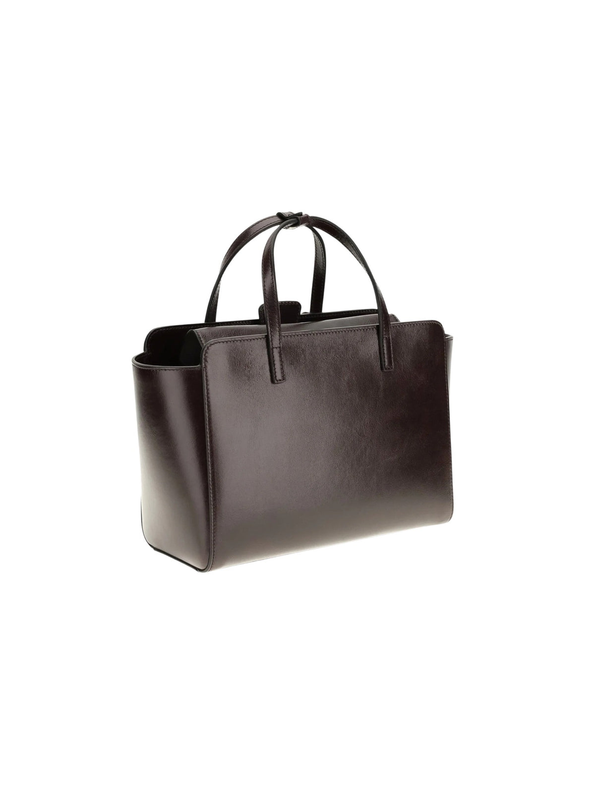 Borsa tote strutturata Flap M HIDESINS FL12CRBNT CRISP BURNT 