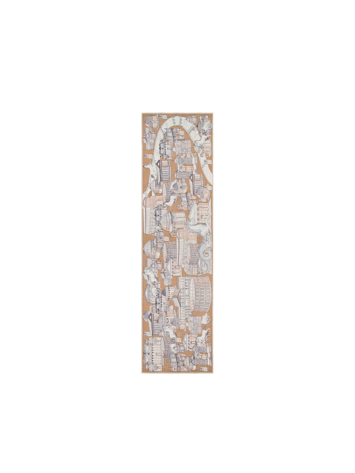 Sciarpa 55 Roma INOUI ET24ROM15 BEIGE 
