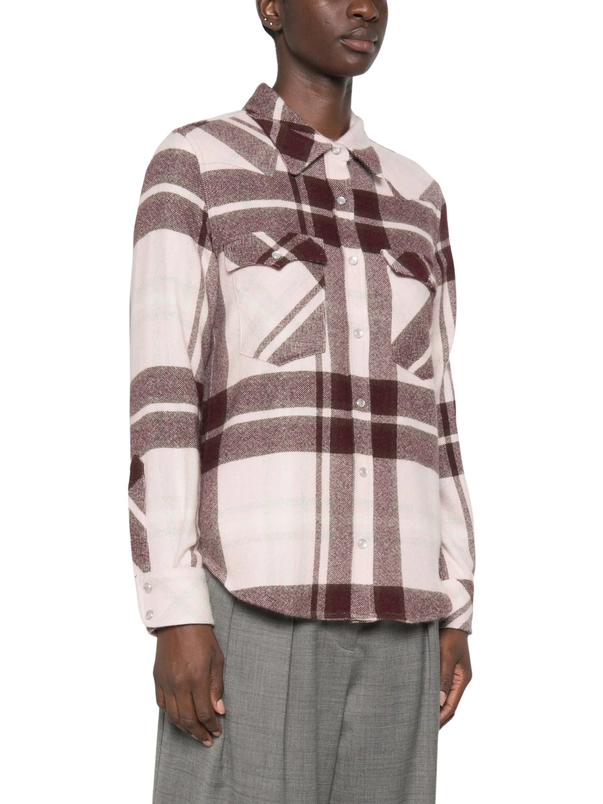 Camicia Lumber button-down a quadri Kujten F4754 2587 