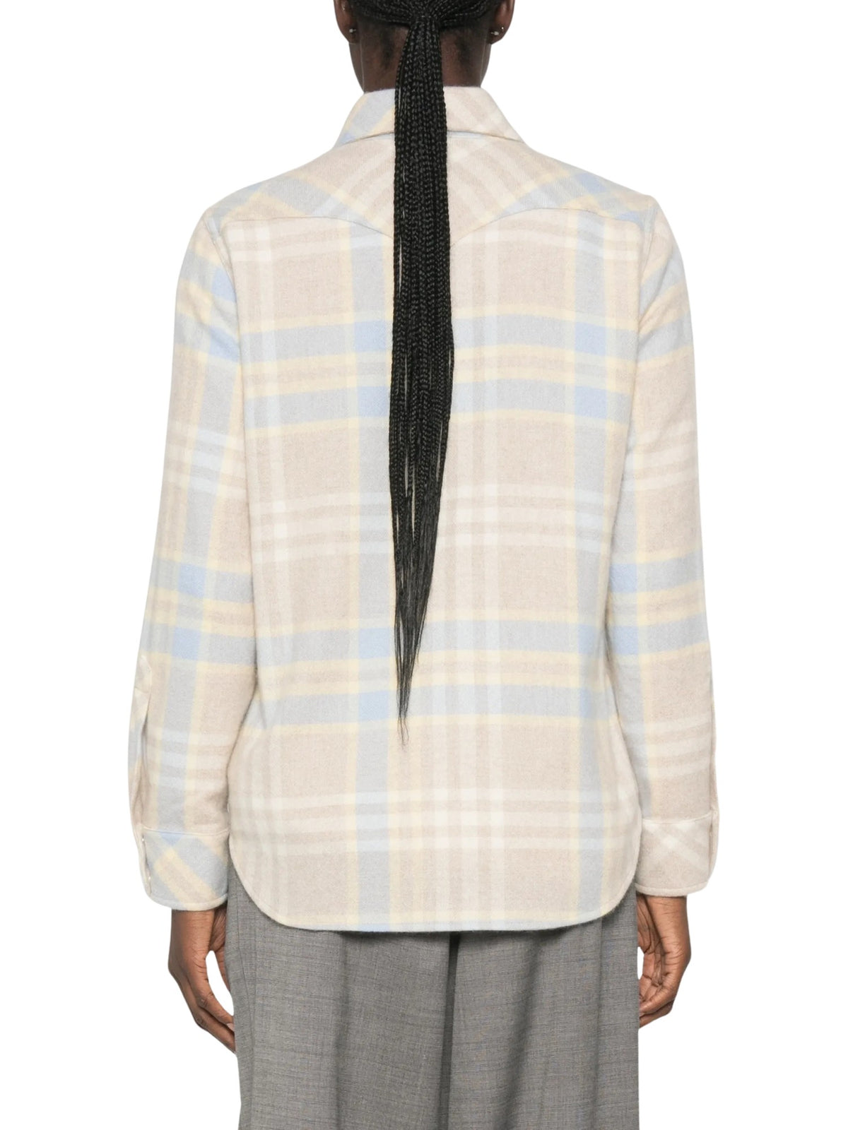Camicia Lumber button-up a quadri<BR/> Kujten F4754 2620 