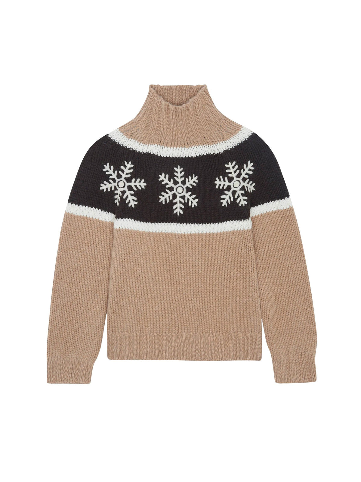 Maglione Floka color cammello chiaro Kujten F5092 2289 