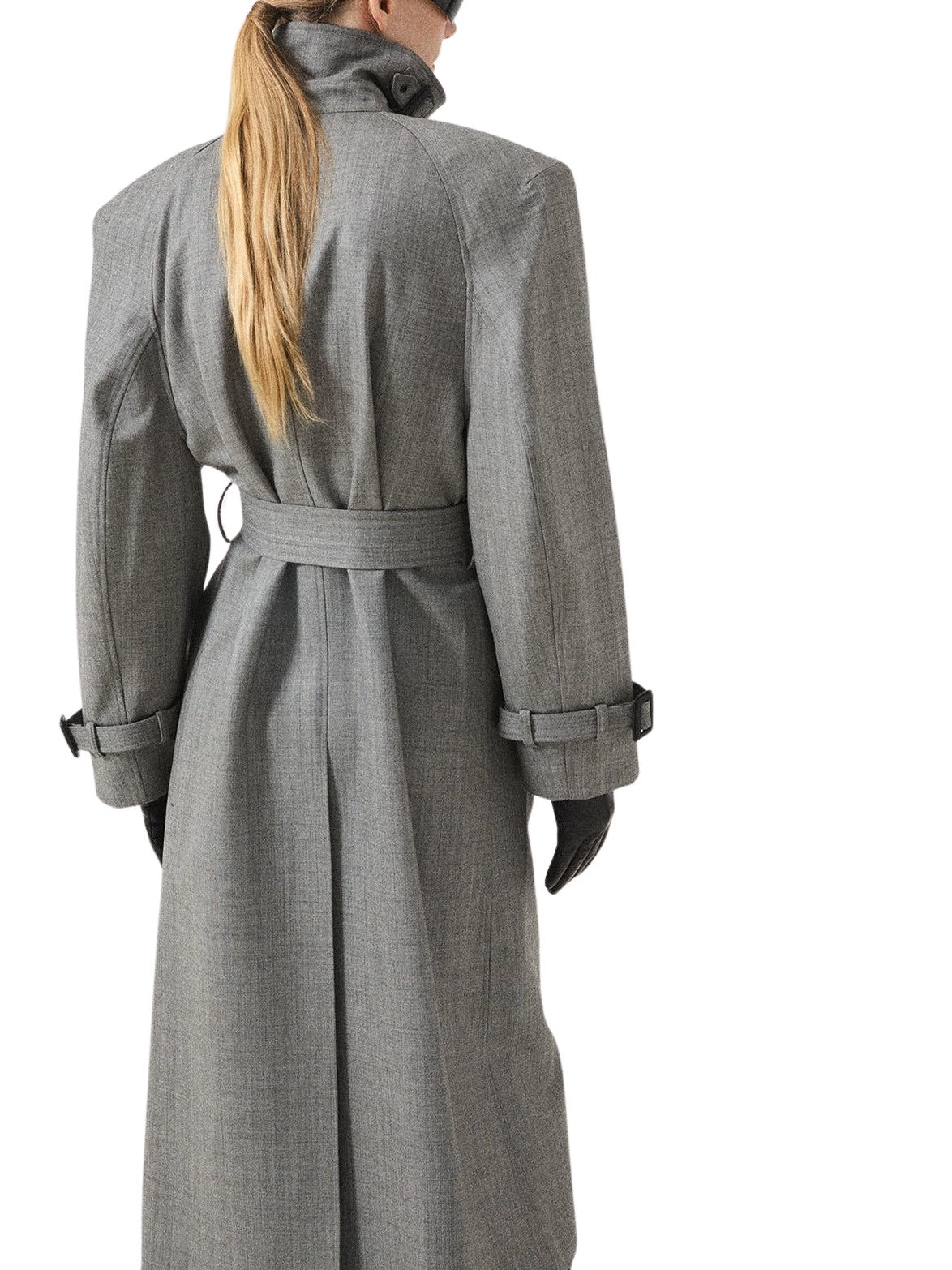 Cappotto con cintura LA PISCINE WC003 B07 