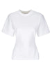 T-shirt sagomata a maniche corte