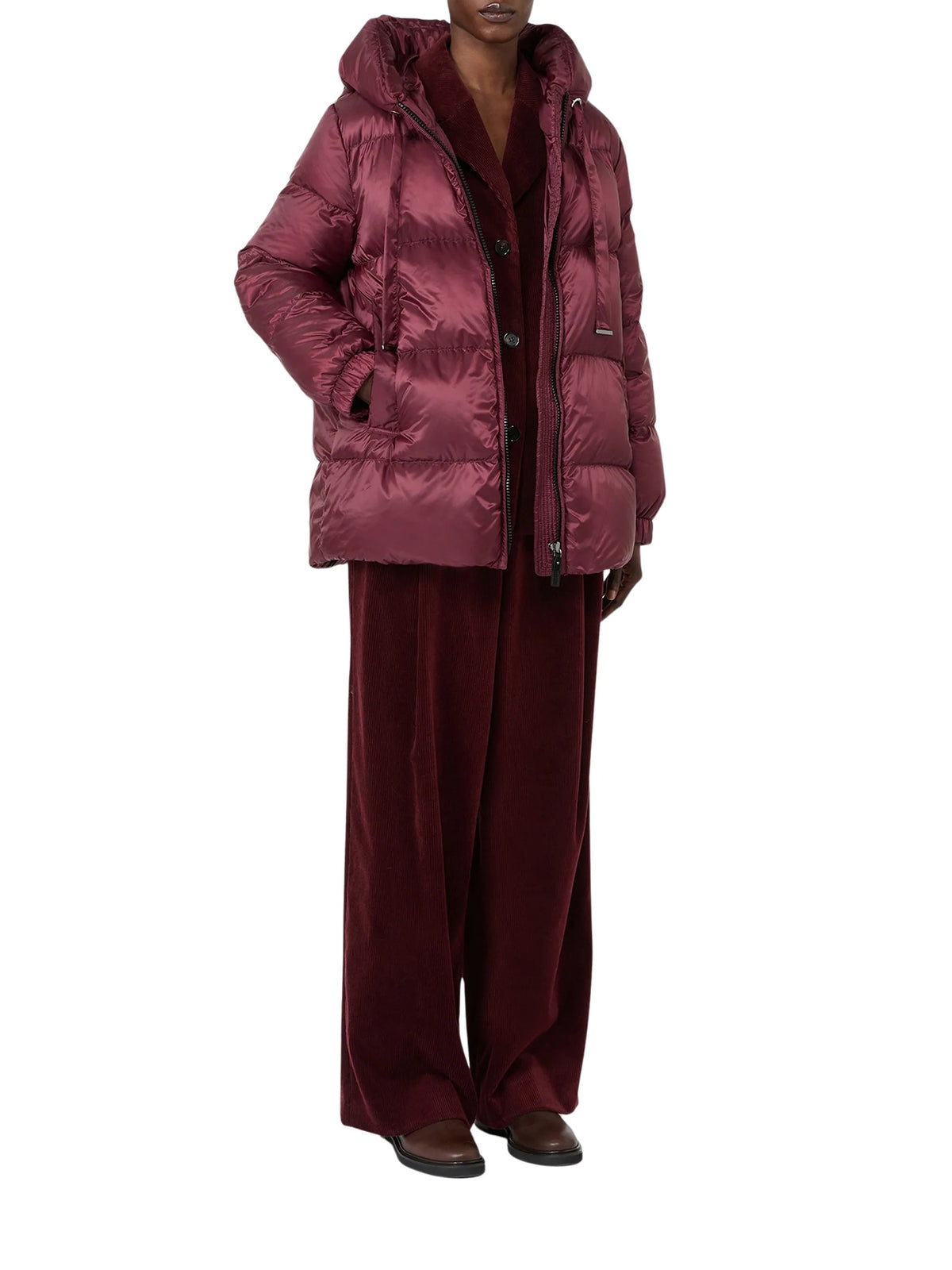 Piumino trapuntato con cappuccio Max Mara 2629486085600 048 