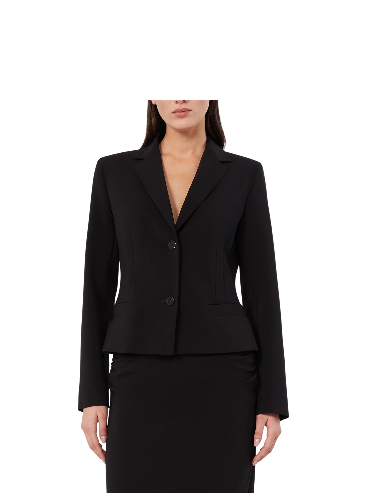 Blazer aderente in cady tecnico<BR/> MAX MARA S 2626046035600 001 