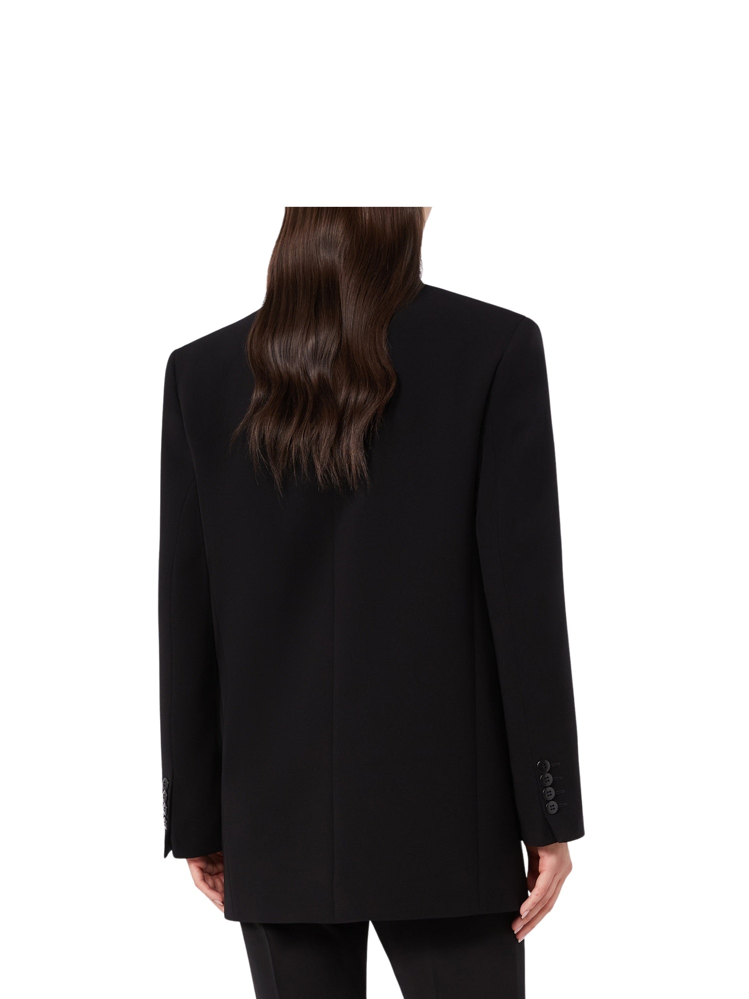 Blazer doppiopetto con revers a punta<BR/> MAX MARA S 2626046045600 001 