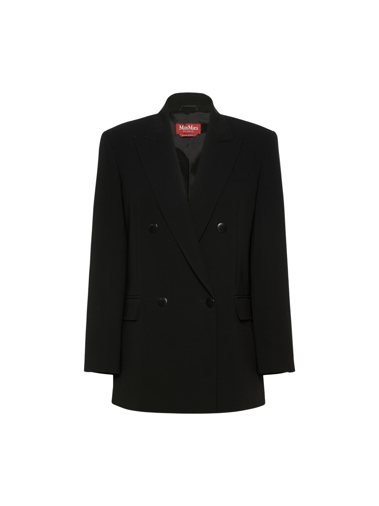 Blazer doppiopetto con revers a punta<BR/> MAX MARA S 2626046045600 001 