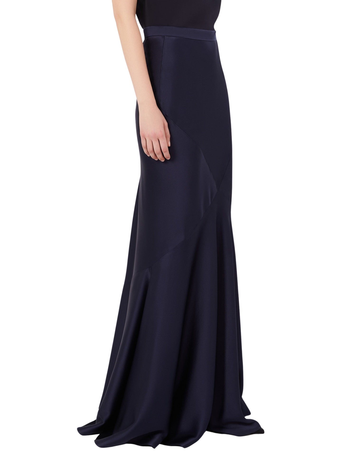 Gonna lunga in envers satin<BR/> MAX MARA S 2626106013600 044 
