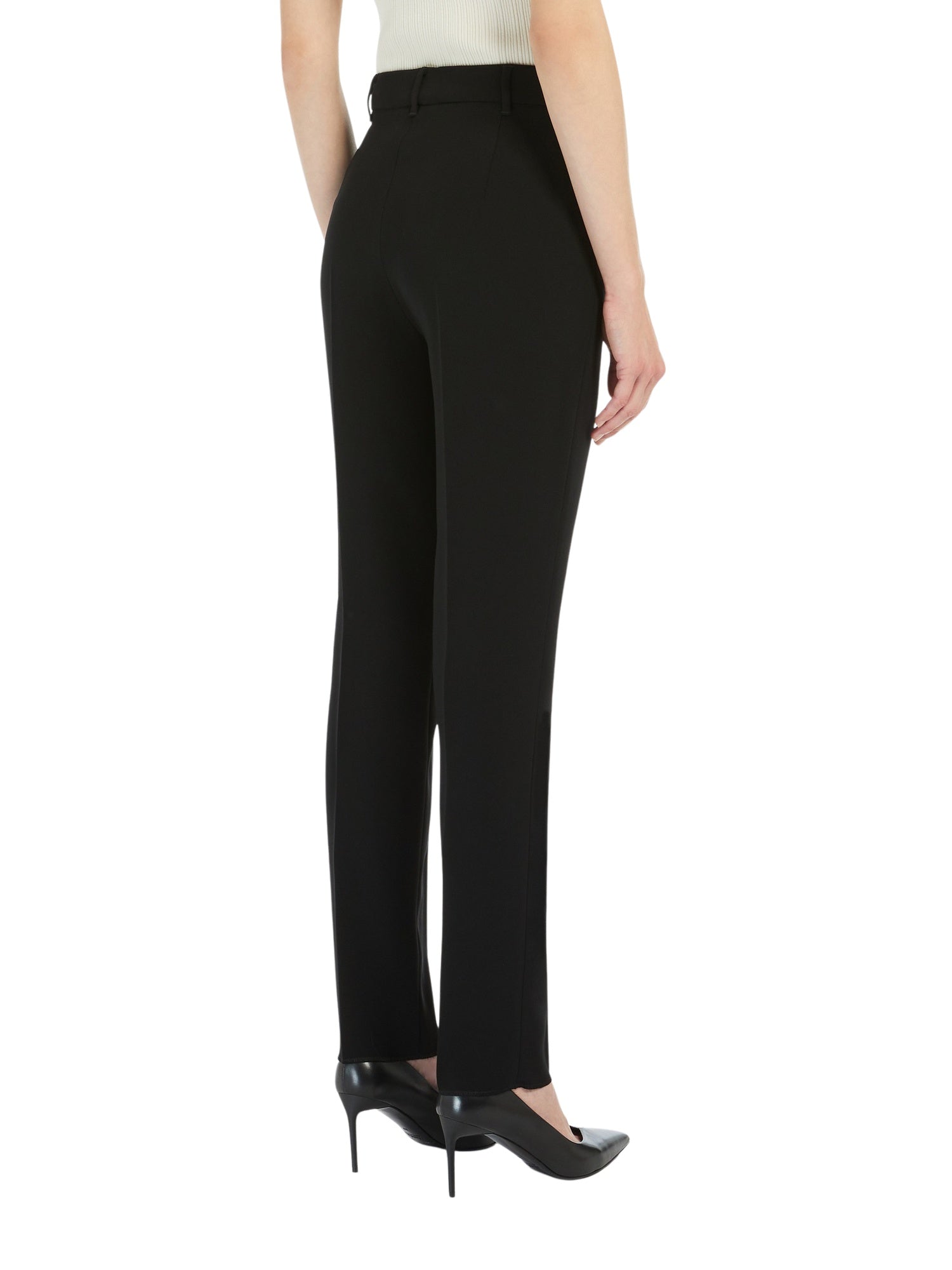 Pantalone dritto in cady<BR/> MAX MARA S 2626136035600 001 