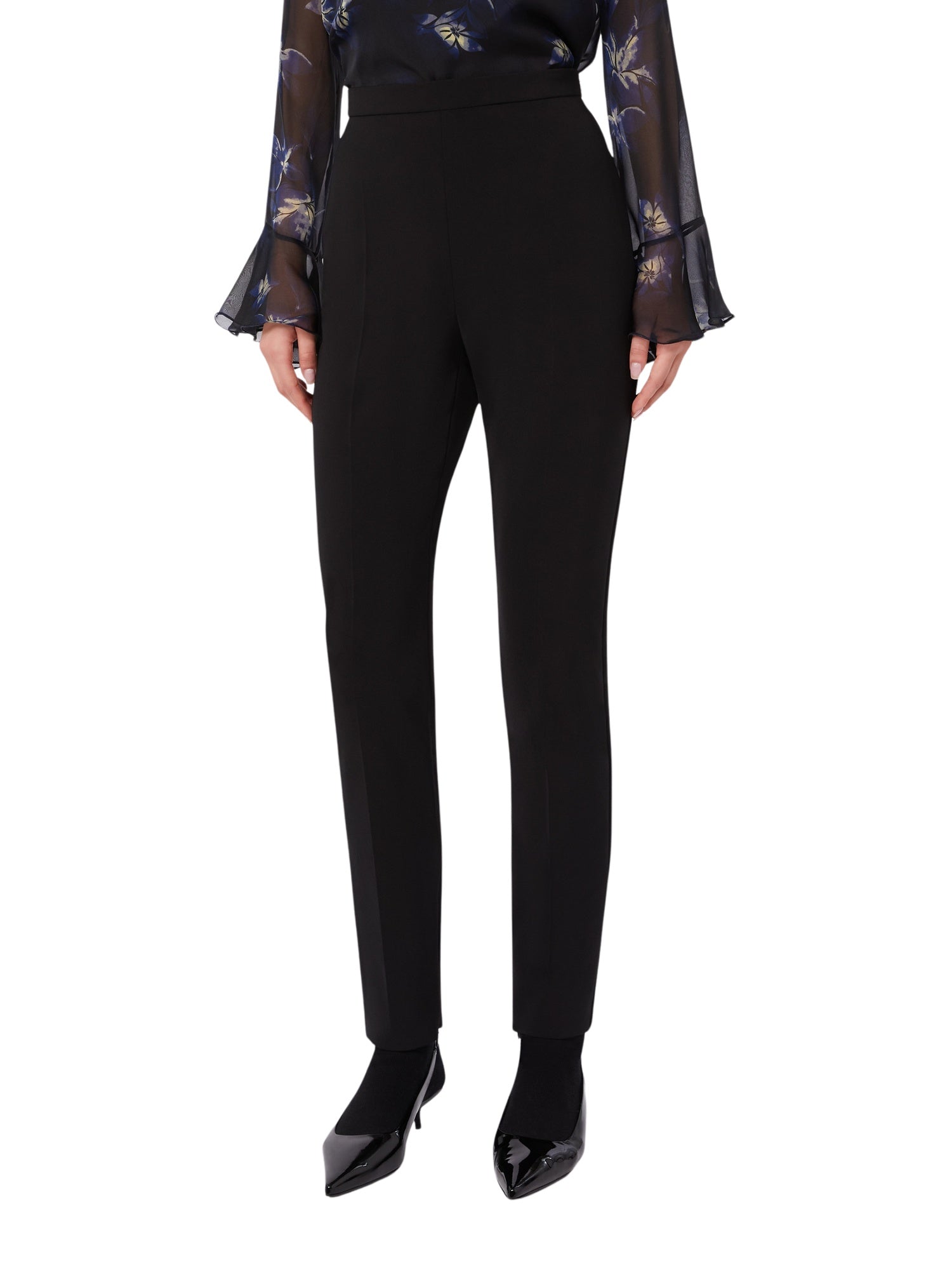 Pantalone slim in cady stretch<BR/> MAX MARA S 2626136055600 001 