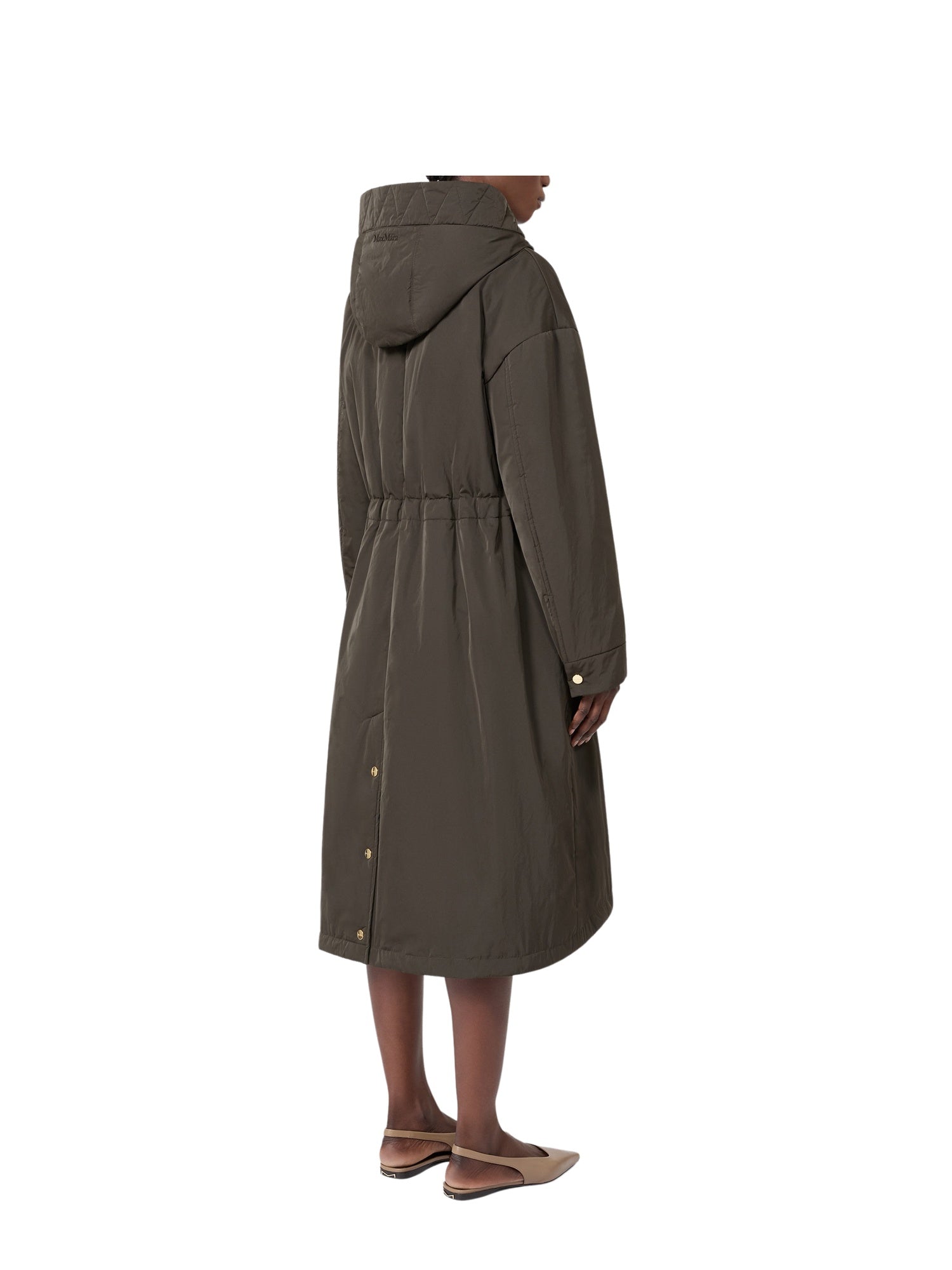Parka imbottito reversibile lungo in radzmir e tela antigoccia<BR/> MAX MARA S 2629496014600 012 
