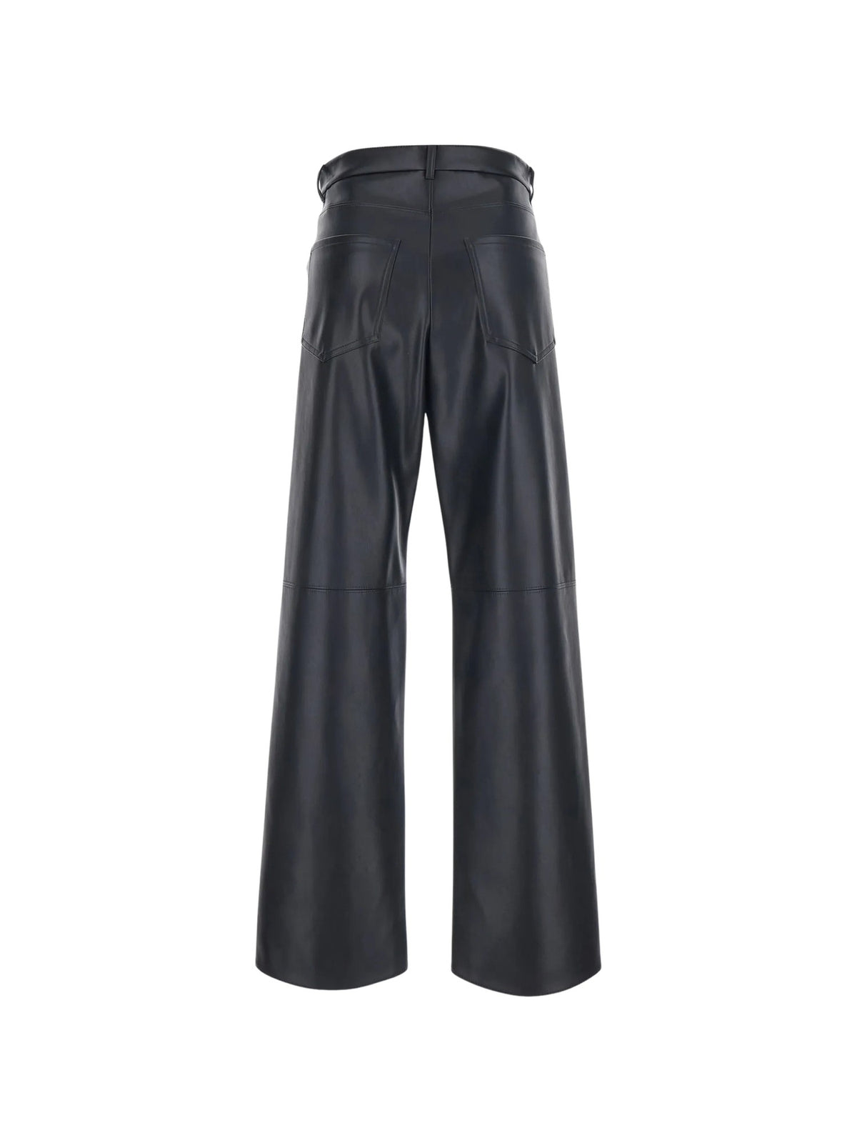 Pantaloni a gamba dritta in ecopelle<BR/> MAX MARA S 2629786043600 005 