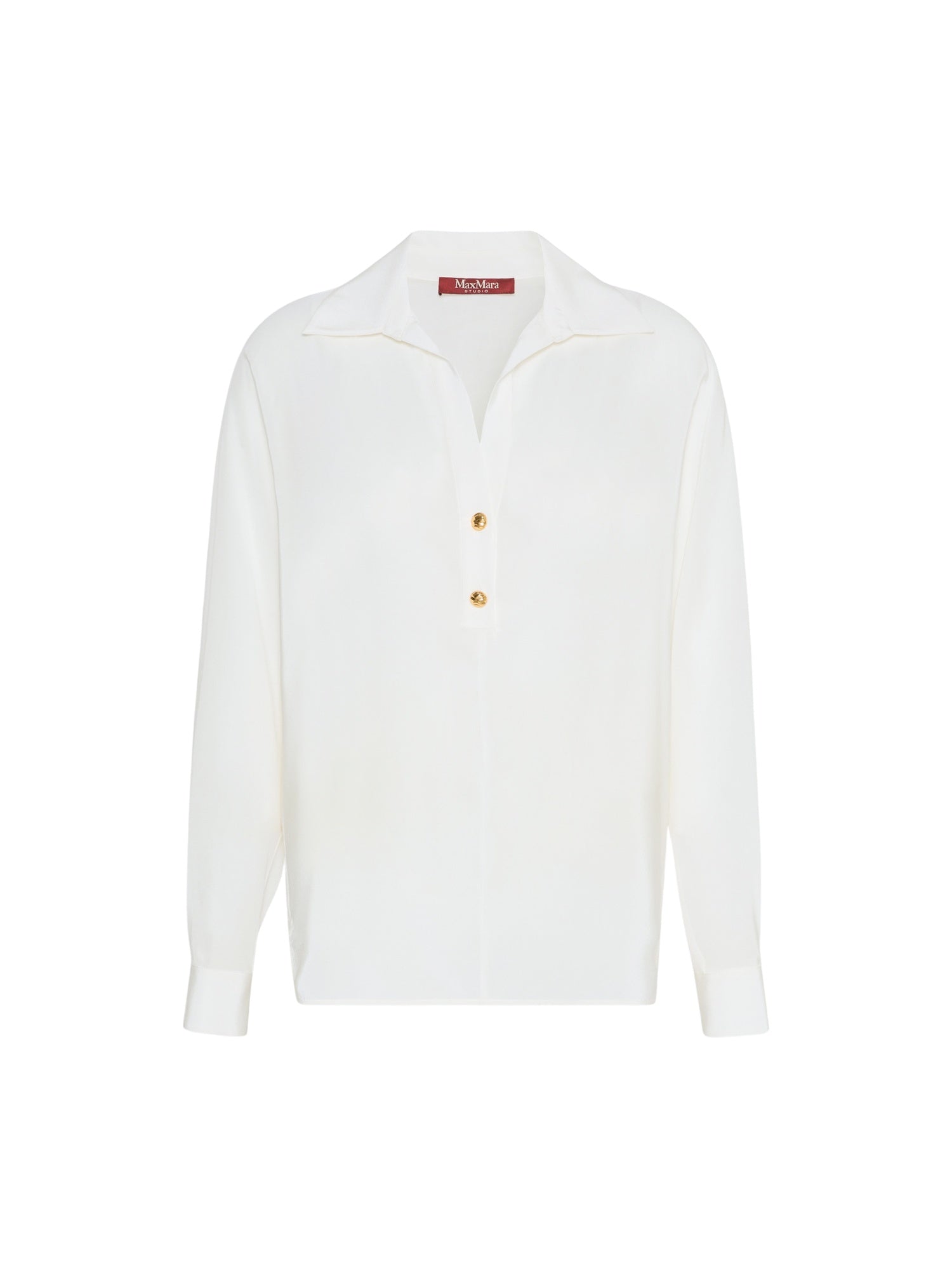 Camicia polo in crêpe de Chine Max Mara Studio 2626116061600 008 