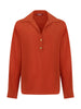Top a maniche lunghe con scollo a V