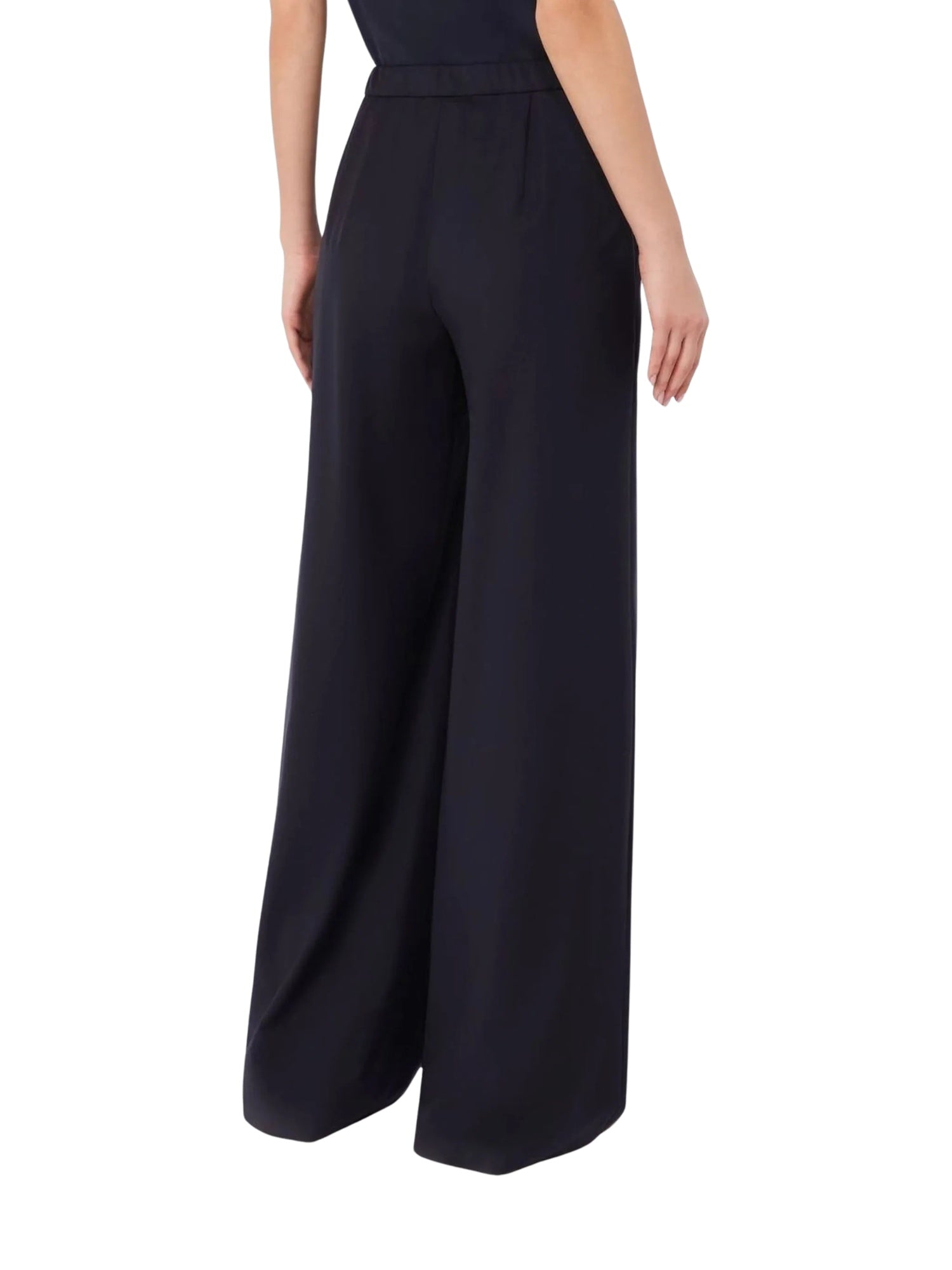 Pantaloni a gamba larga con coulisse<BR/> Max Mara Studio 2626136031600 008 