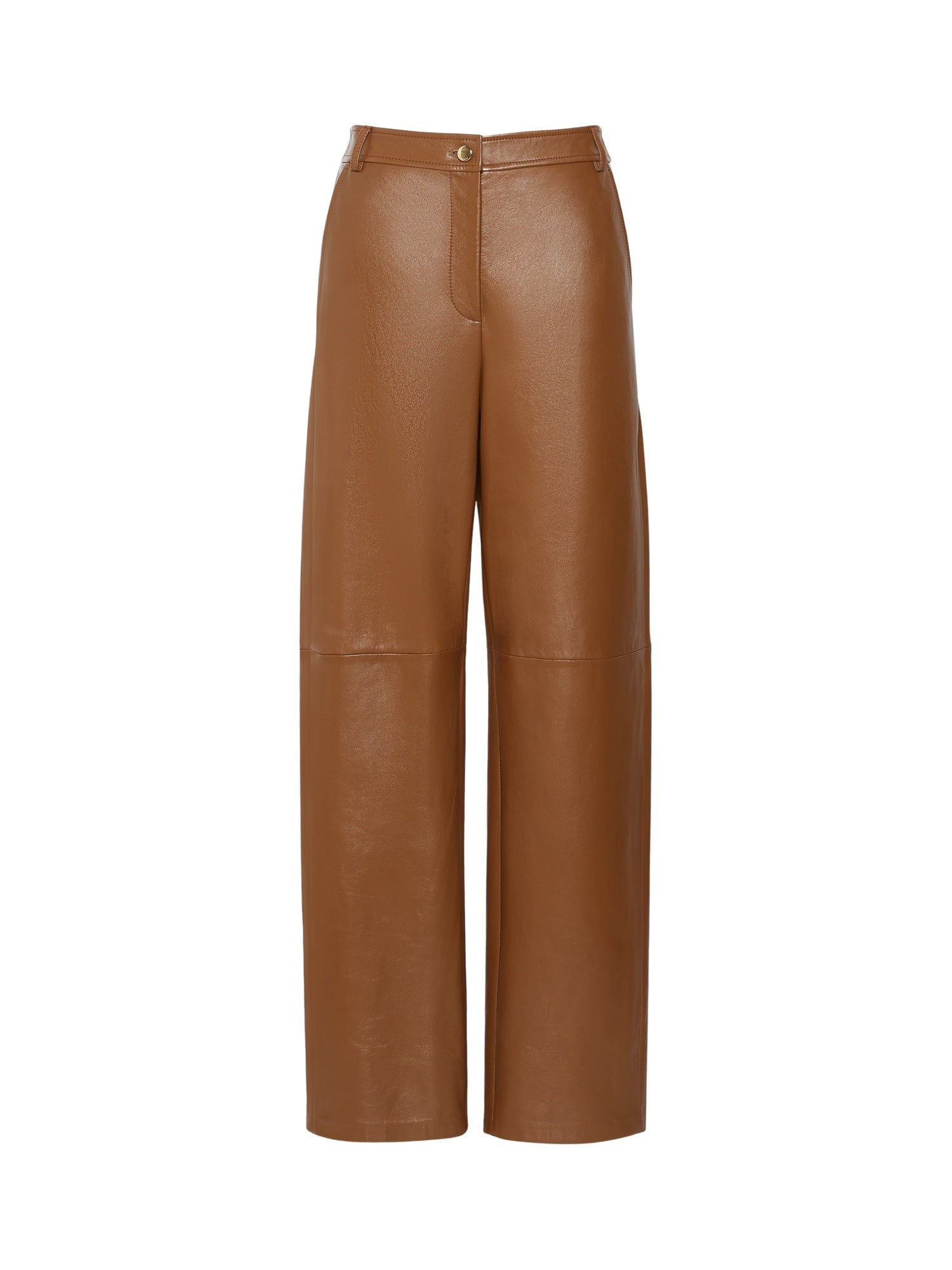 Pantalone barrel leg in nappa<BR/> Max Mara Studio 2626436011600 002 