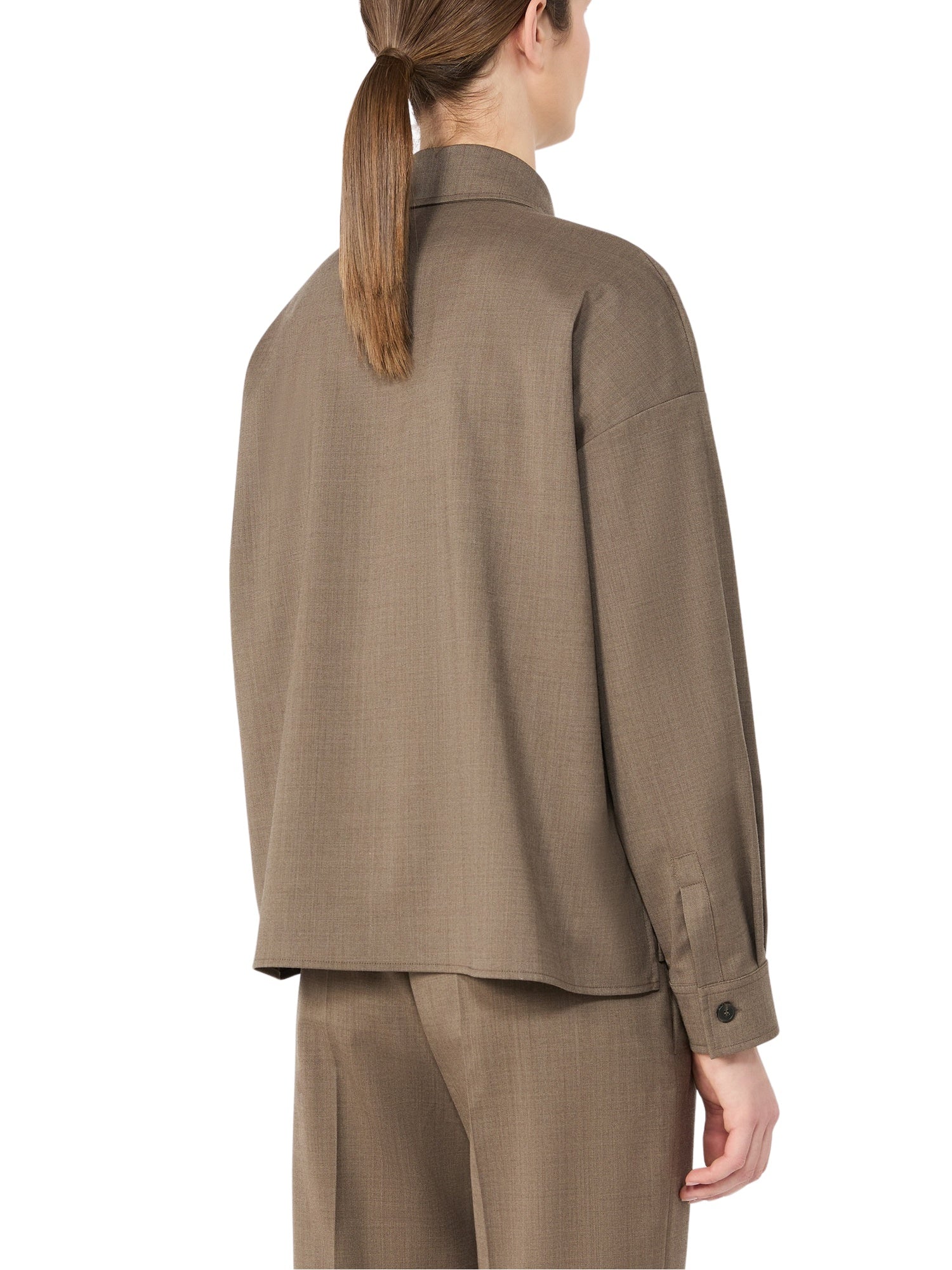 Giacca in batavia di lana stretch Max Mara Weekend 2625046092600 001 