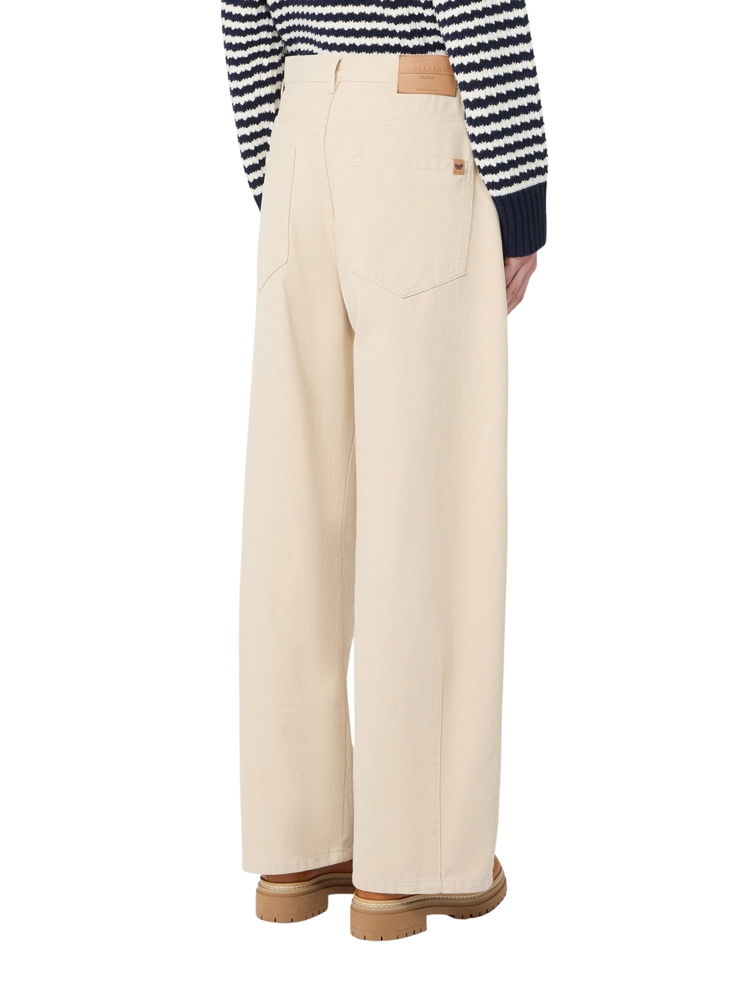 Pantalone in drill di cotone<BR/> Max Mara Weekend 2625136072600 001 