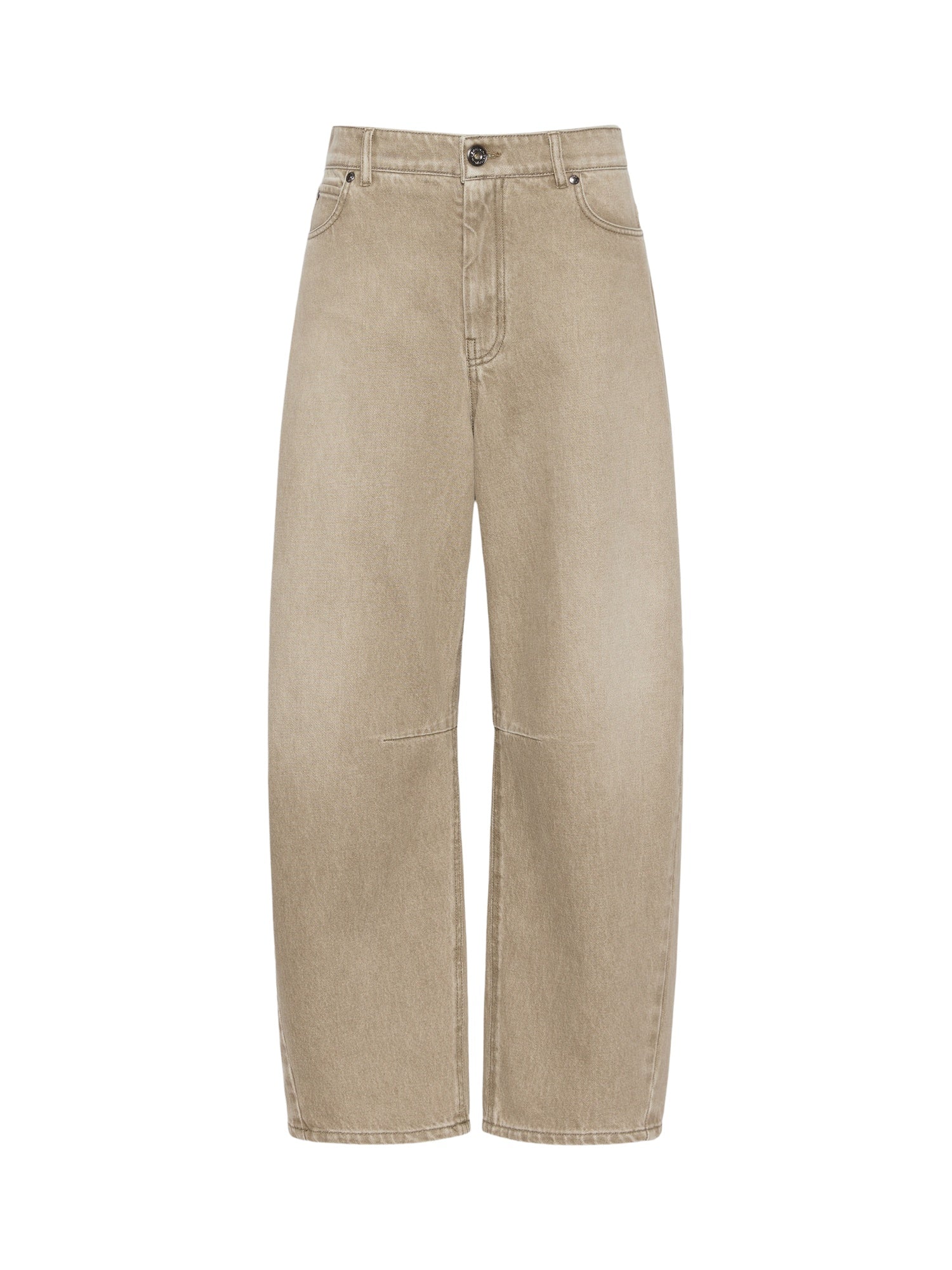 Jeans barrel leg in denim effetto used Max Mara Weekend 2625186061600 013 