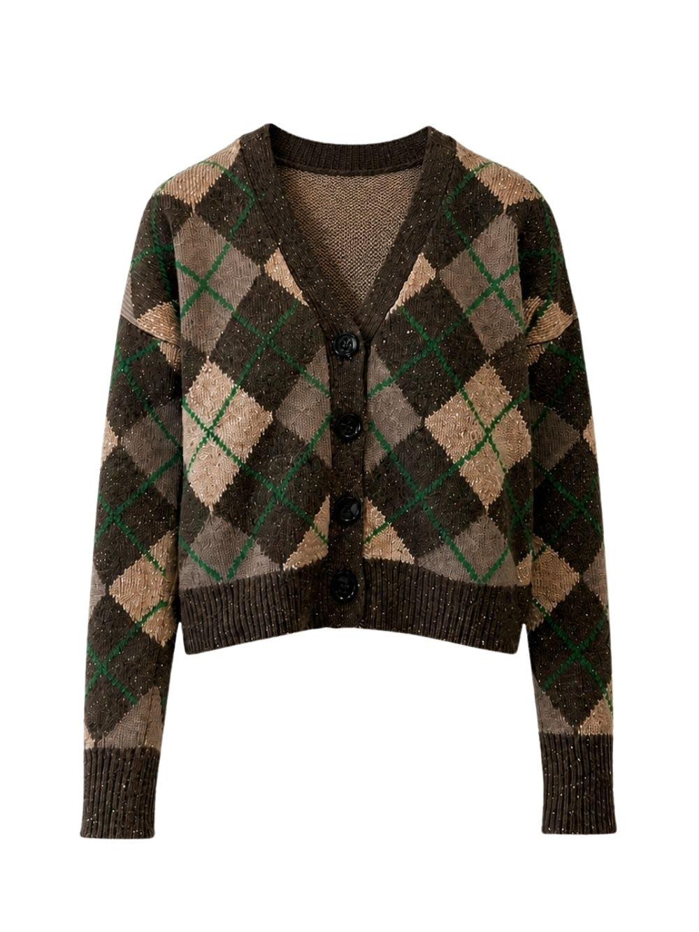 Cardigan Wkdabile con scollo a V in maglia<BR/> Max Mara Weekend 2625346082600 001 