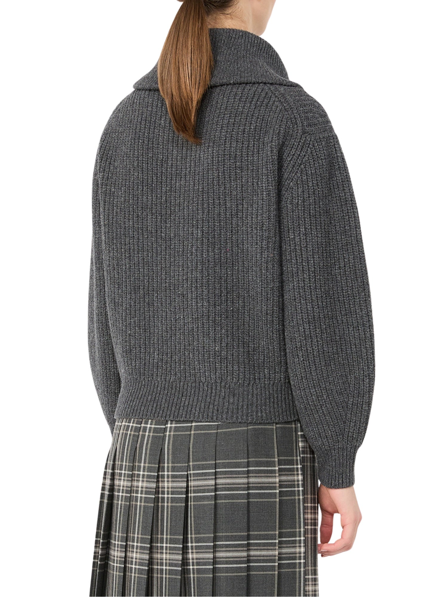 Dolcevita con zip in lana Max Mara Weekend 2625366182600 006 