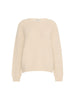 Maglione girocollo a coste