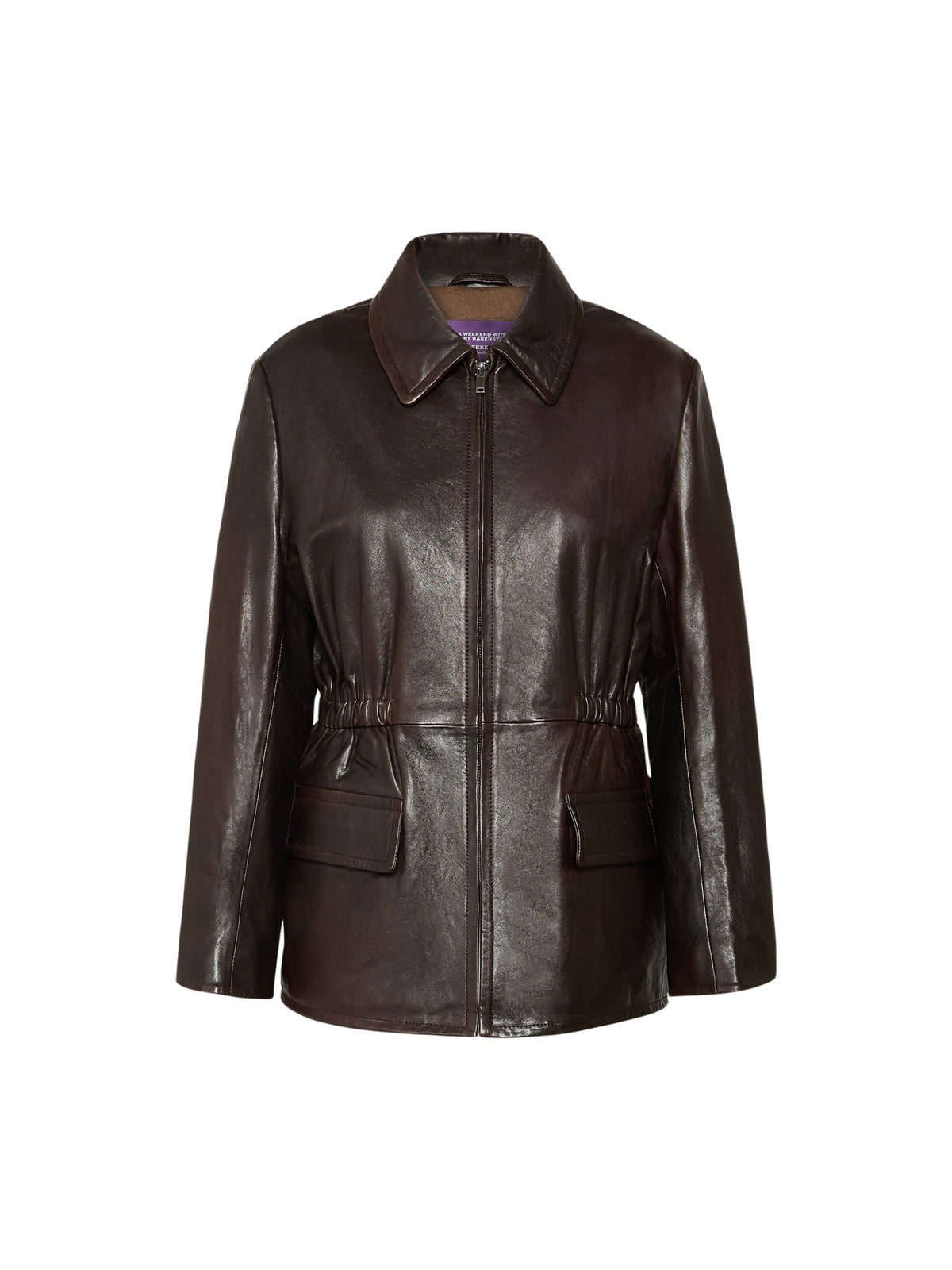 Giacca biker in pelle<BR/> Max Mara Weekend 2625446016600 001 
