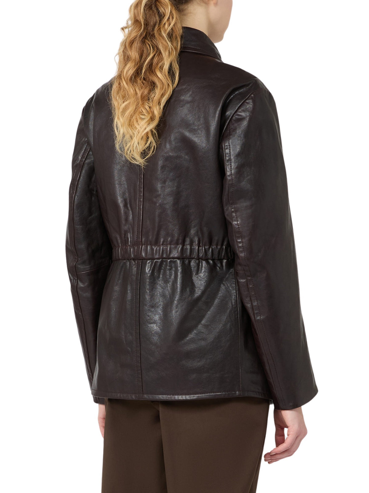 Giacca biker in pelle<BR/> Max Mara Weekend 2625446016600 001 