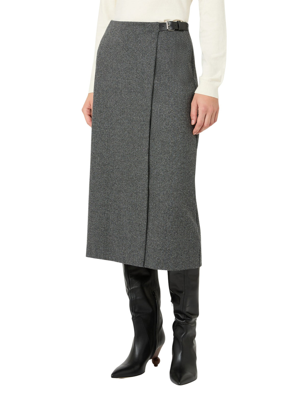 Gonna in jersey jacquard<BR/> Max Mara Weekend 2625776012600 004 
