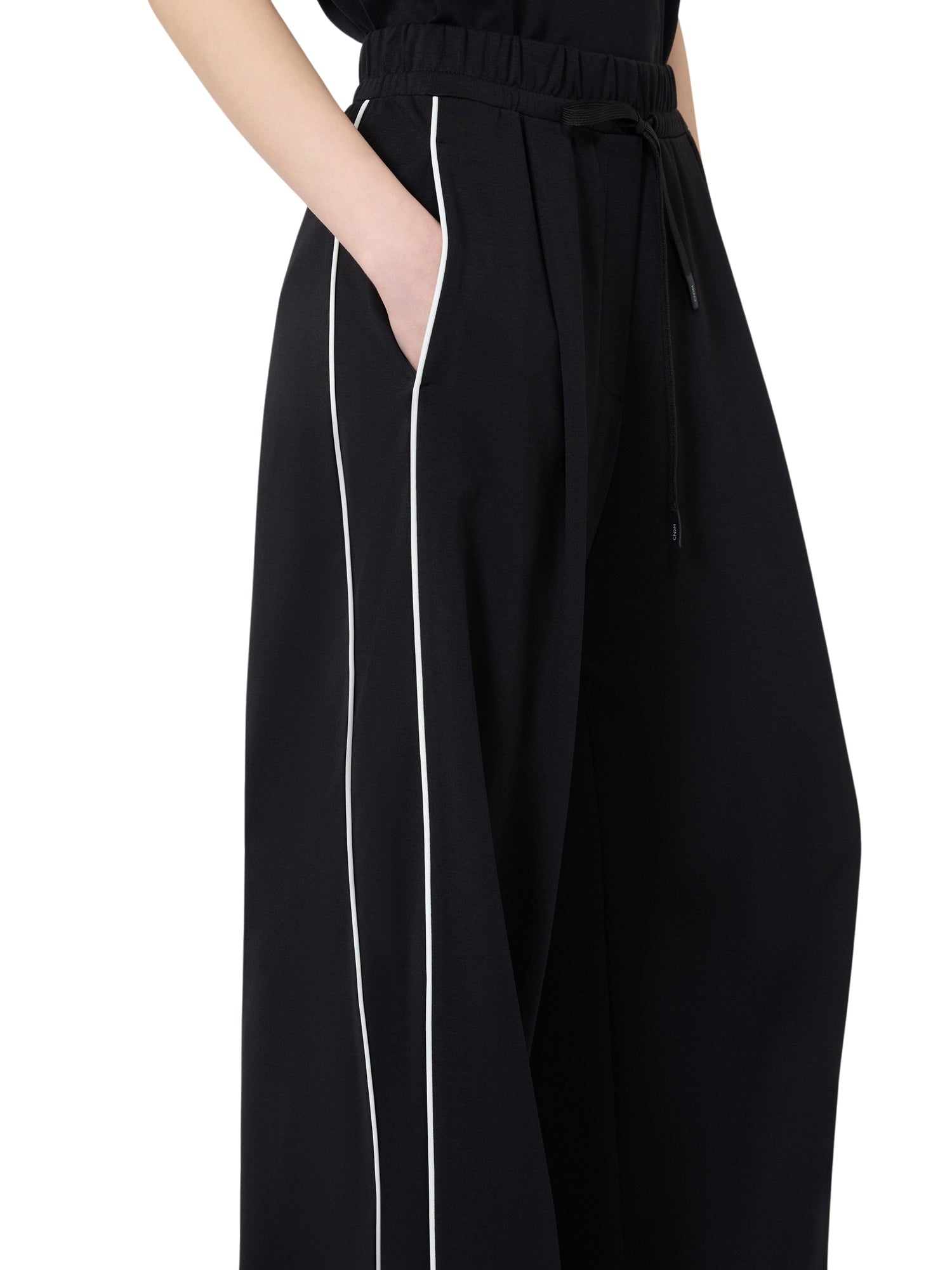 Pantalone ampio in jersey Milano<BR/> Max Mara Weekend 2625786021600 001 