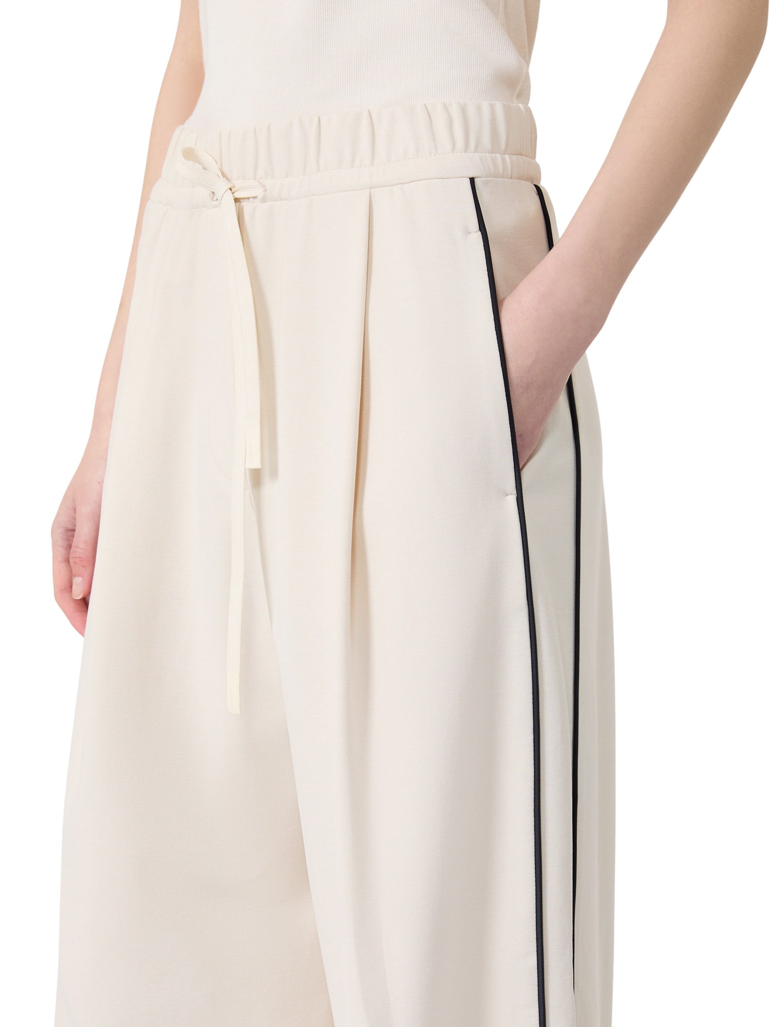 Pantalone ampio in jersey Milano<BR/> Max Mara Weekend 2625786021600 004 