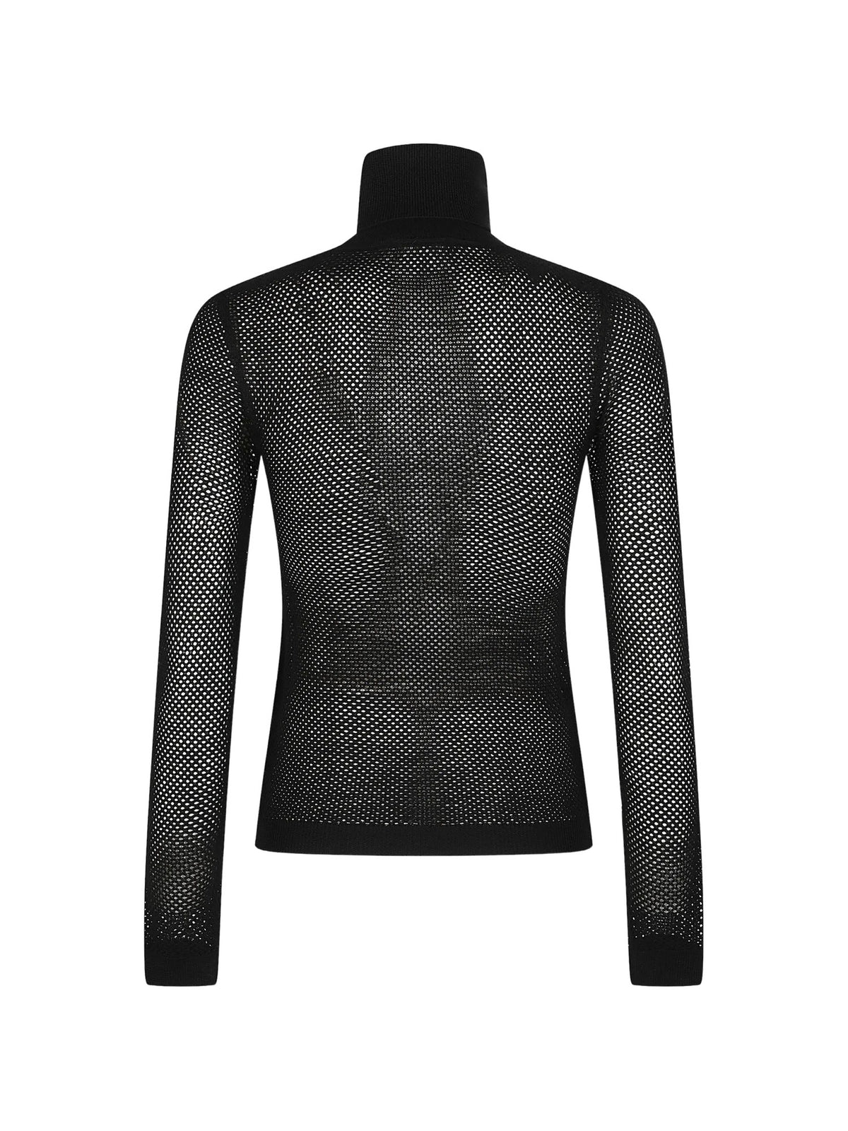 Maglione dolcevita in maglia traforata<BR/> P.A.R.O.S.H. LANET-D512963 013 