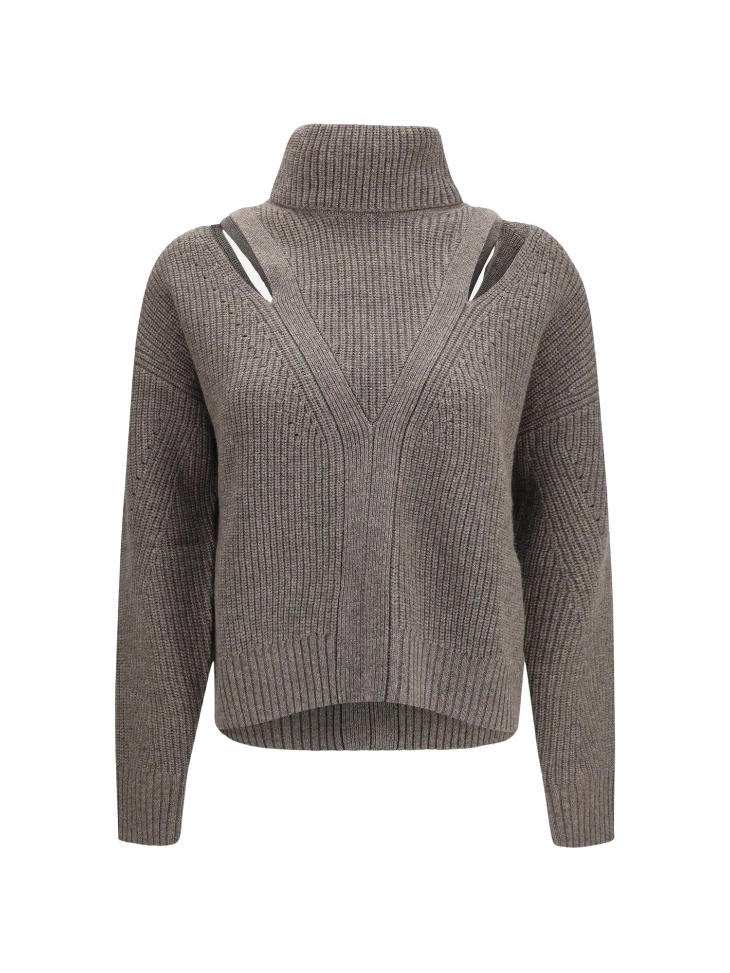 Maglione collo alto perforato P.A.R.O.S.H. LUMB-D512968 014 