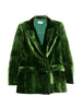 Blazer doppiopetto con revers a lancia