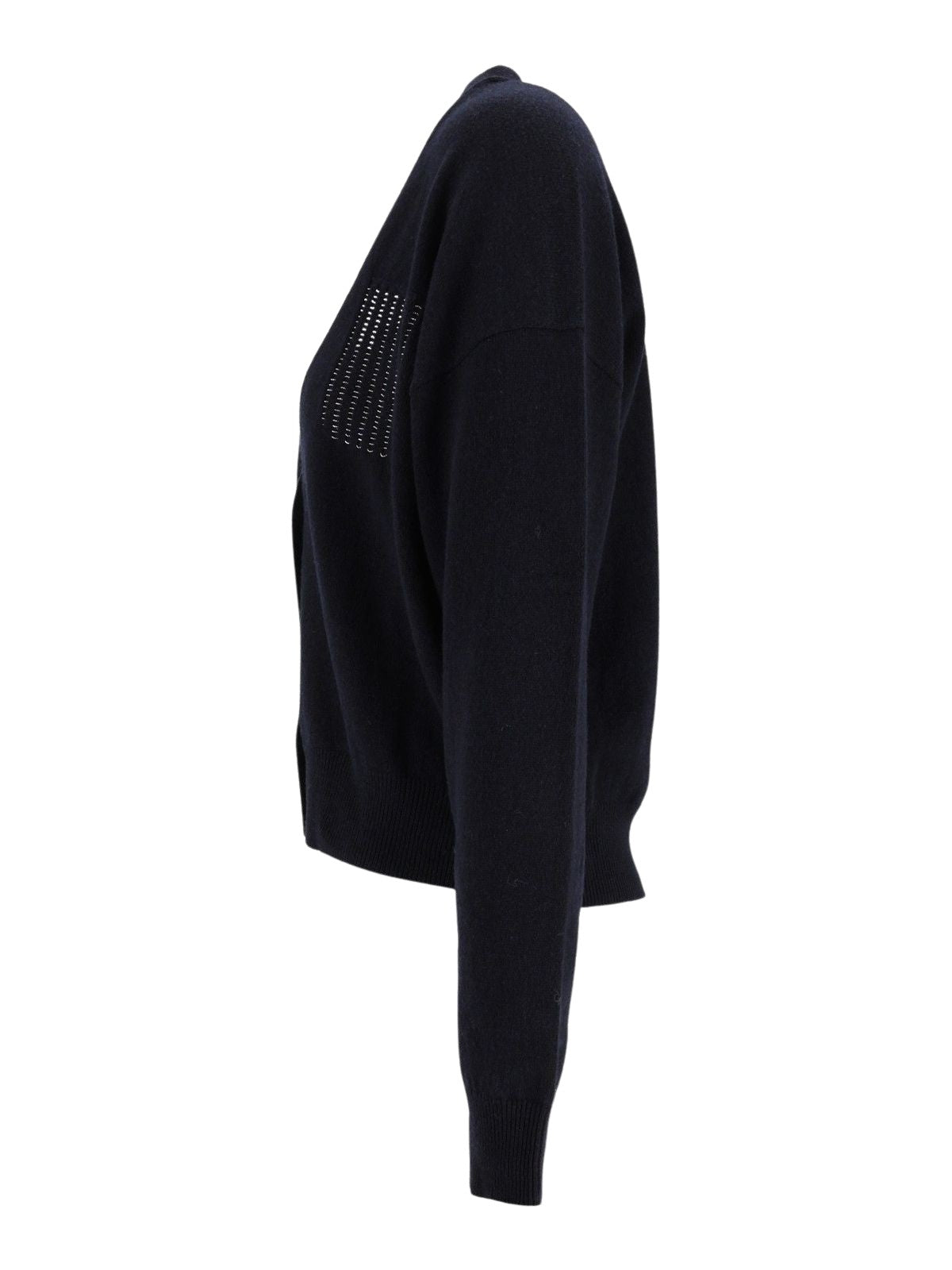 Cardigan con scollo a V e perline Peserico A99206F12 A9283A61 