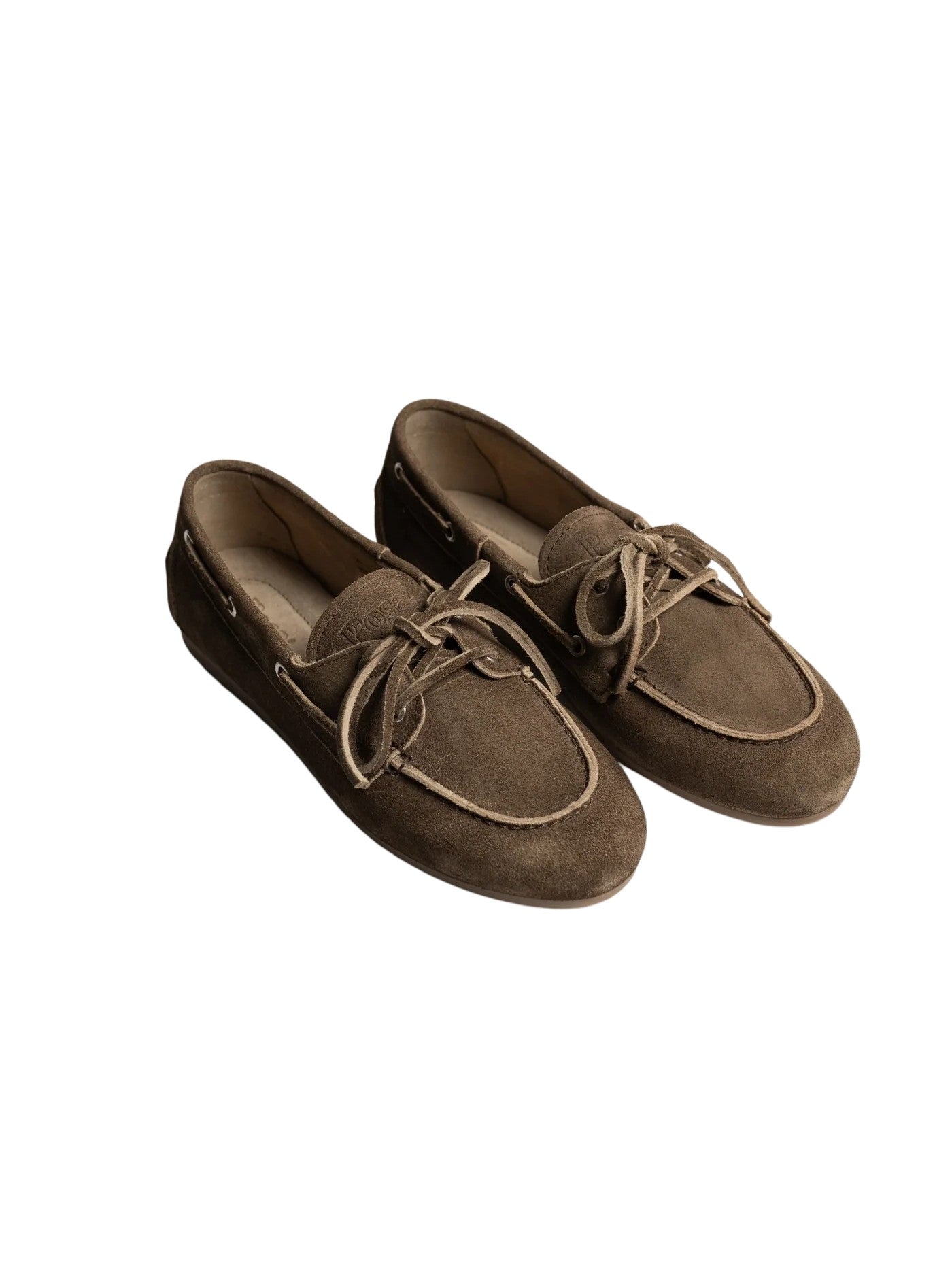 Mocassini da barca in suede spazzolato POSA PW27 201 