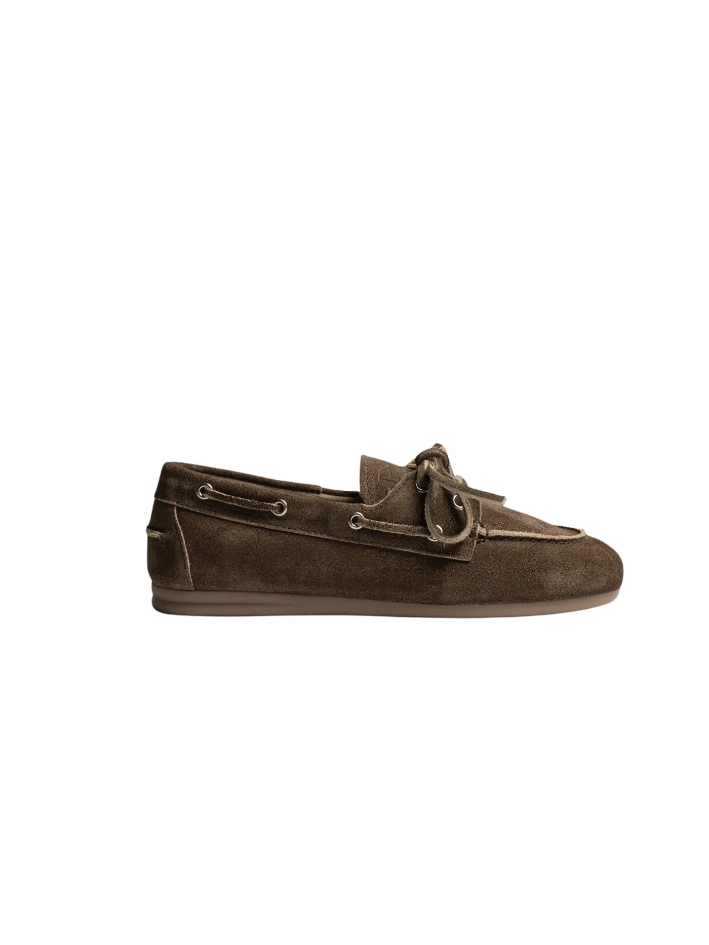 Mocassini da barca in suede spazzolato POSA PW27 201 