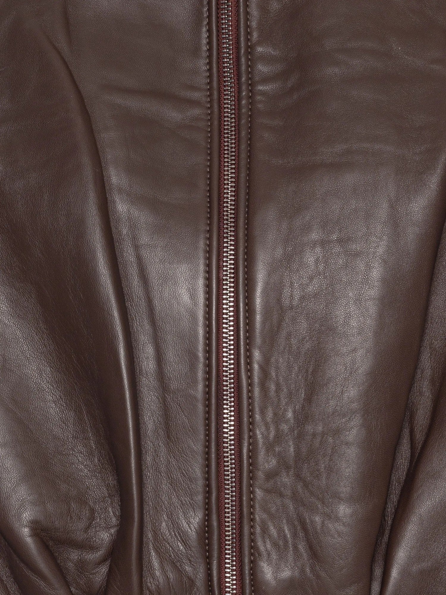 Giacca in pelle bonded marrone scuro Rotate 1165741667 1667 