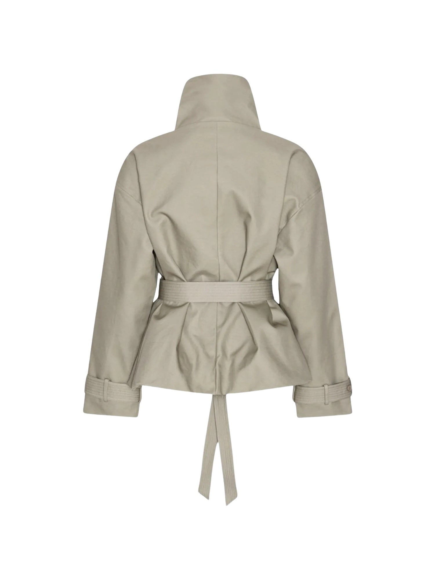 Trench corto doppiopetto con cintura<BR/> Rotate 116978 055 