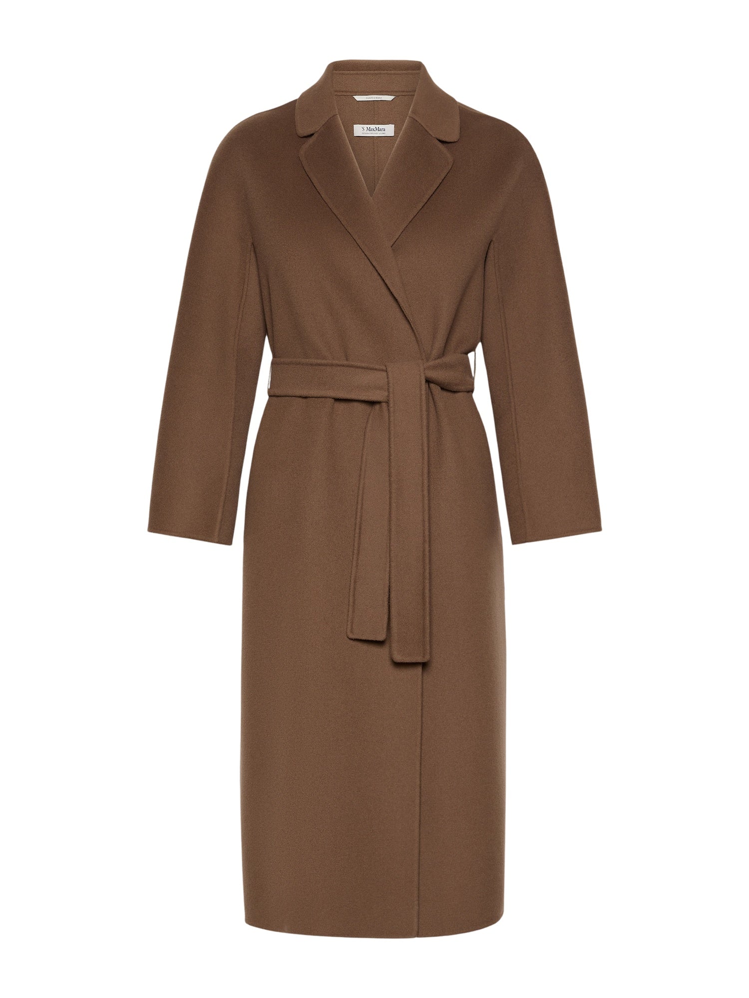 Cappotto Esturia con revers a lancia e cintura<BR/> S MAXMARA 1 2629016101600 097 