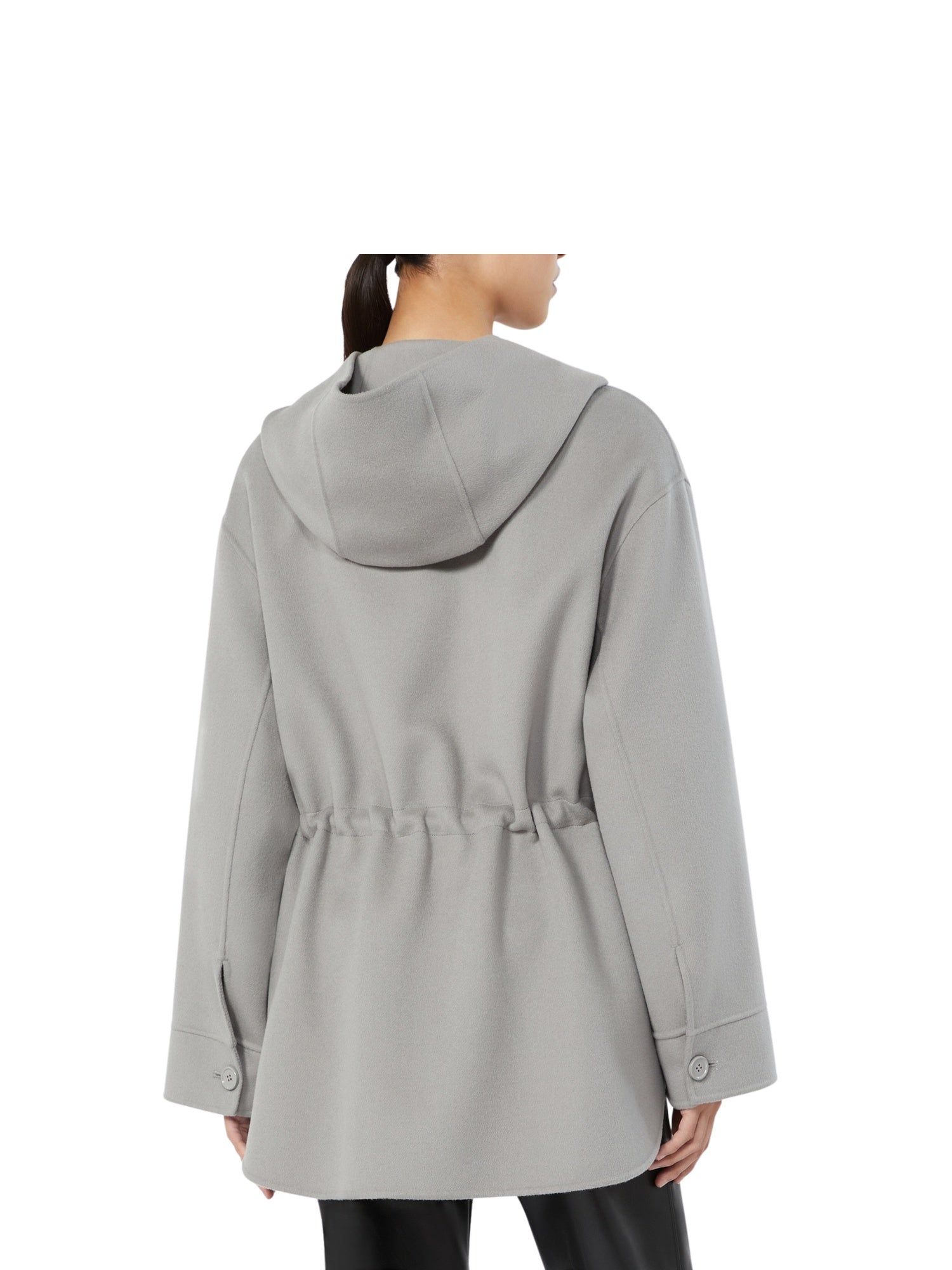 Cappotto corto con cappuccio in lana<BR/> S MAXMARA 1 2629086061600 056 