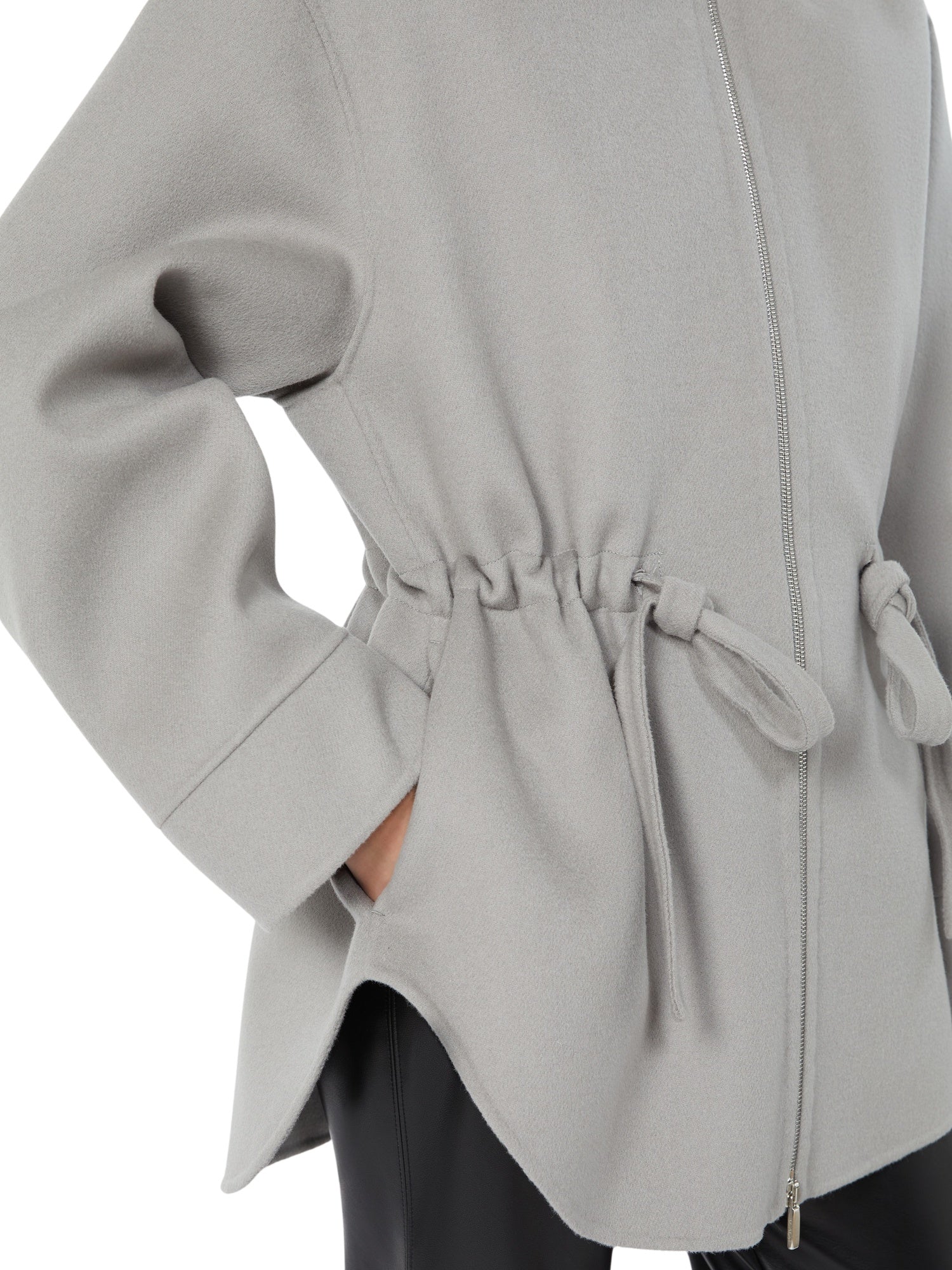 Cappotto corto con cappuccio in lana<BR/> S MAXMARA 1 2629086061600 056 
