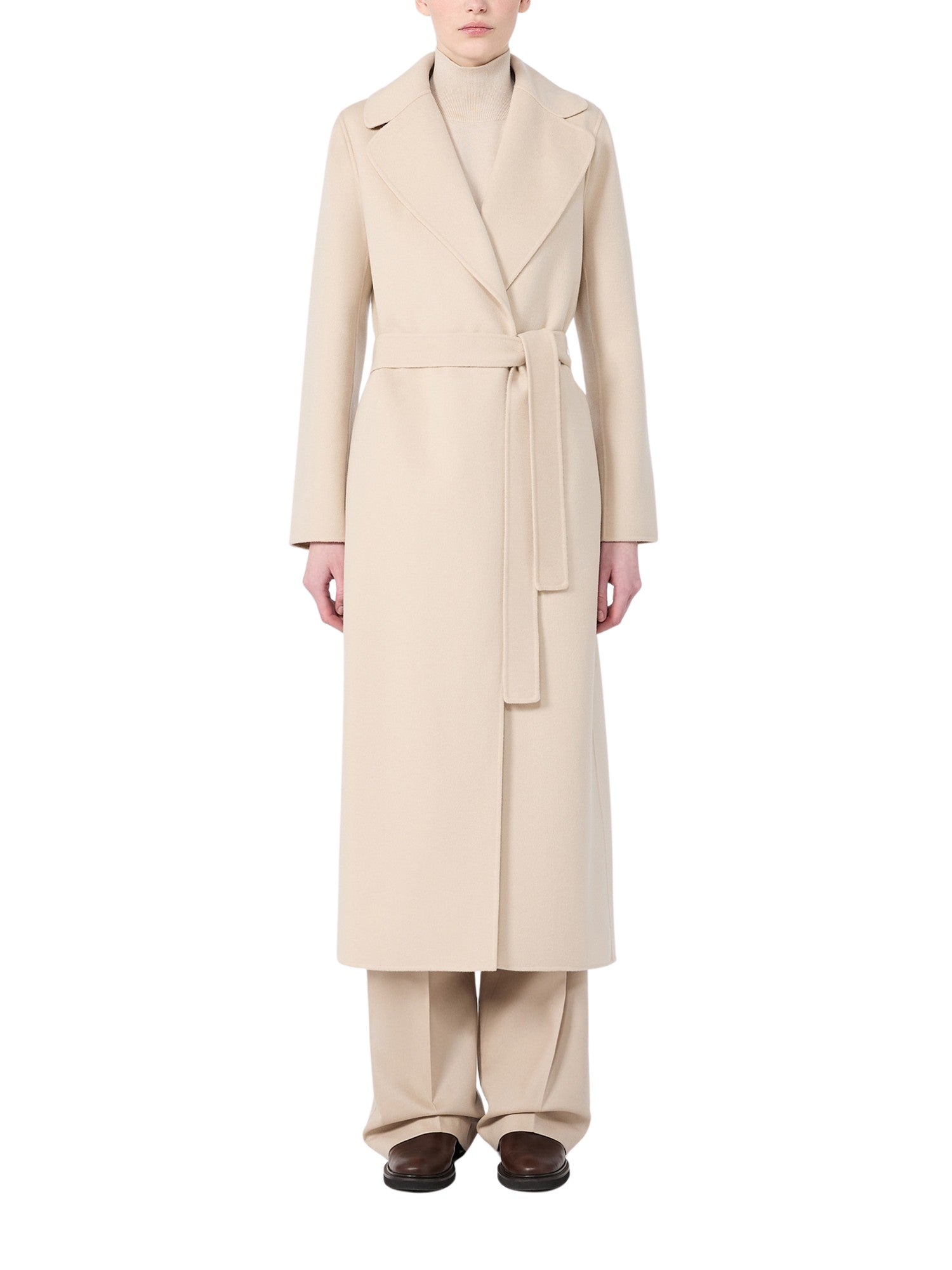 Cappotto a vestaglia in drap di lana S MAXMARA 2 2629016073600 006 