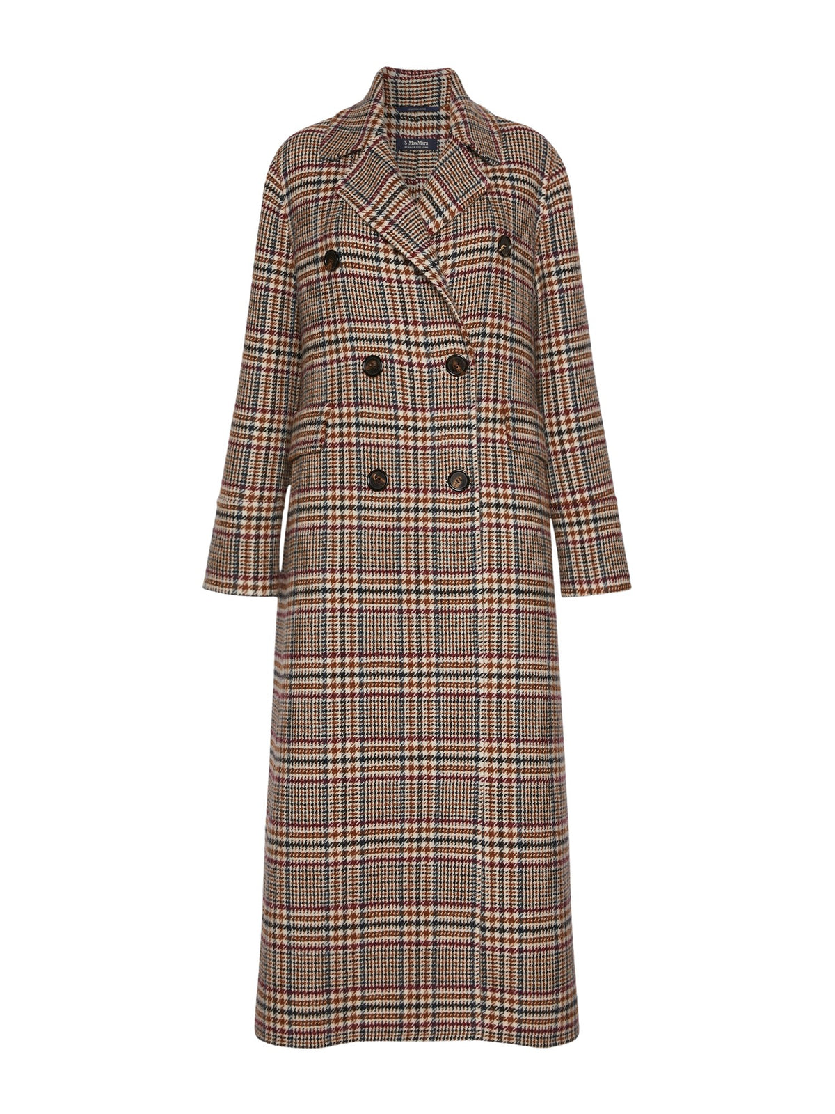 Cappotto in doppio di lana Check S MAXMARA 2 2629016173600 001 