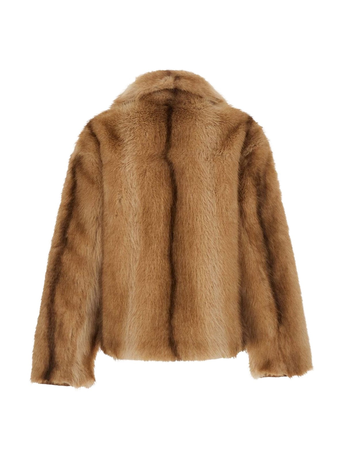 Giacca in montone Cincilla bonded con zip URBANCODE BJ 20372 TAN/MULTI 