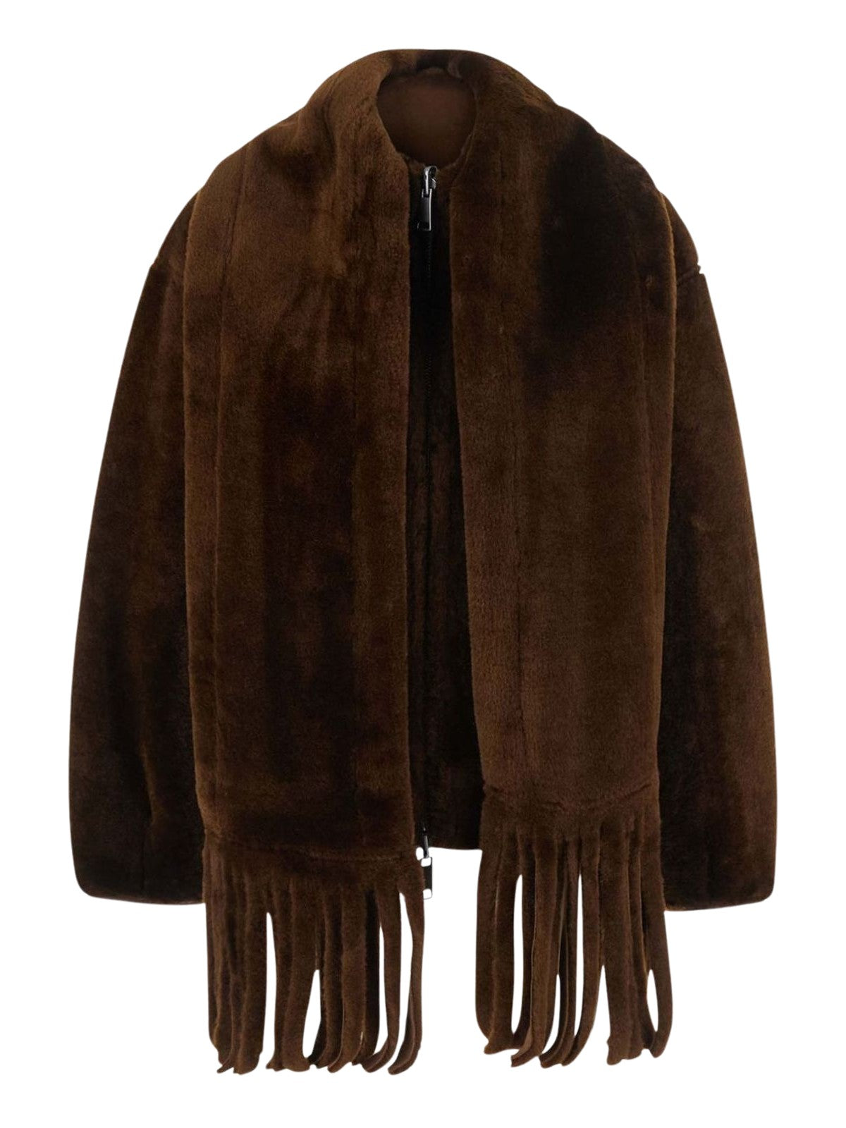 Bomber con sciarpa removibile URBANCODE BJ 20395 COFFEE 