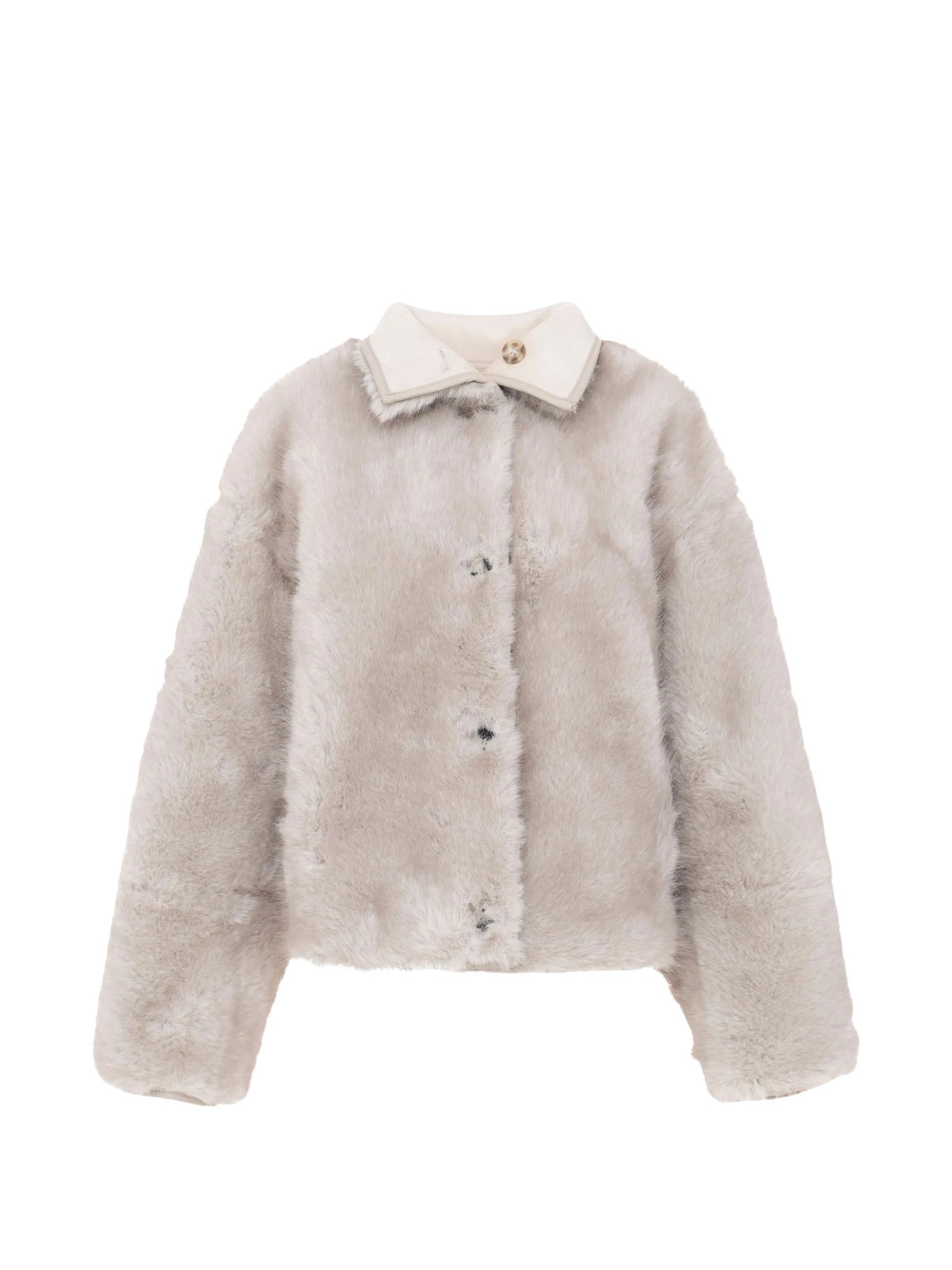 Giacca reversibile in ecopelliccia URBANCODE BJ 20455 POLAR BEAR 