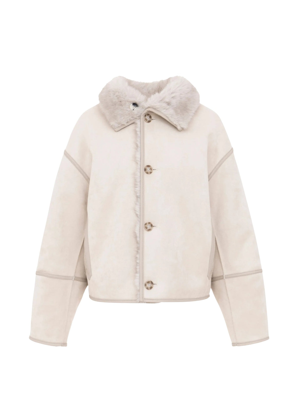 Giacca reversibile in ecopelliccia URBANCODE BJ 20455 POLAR BEAR 
