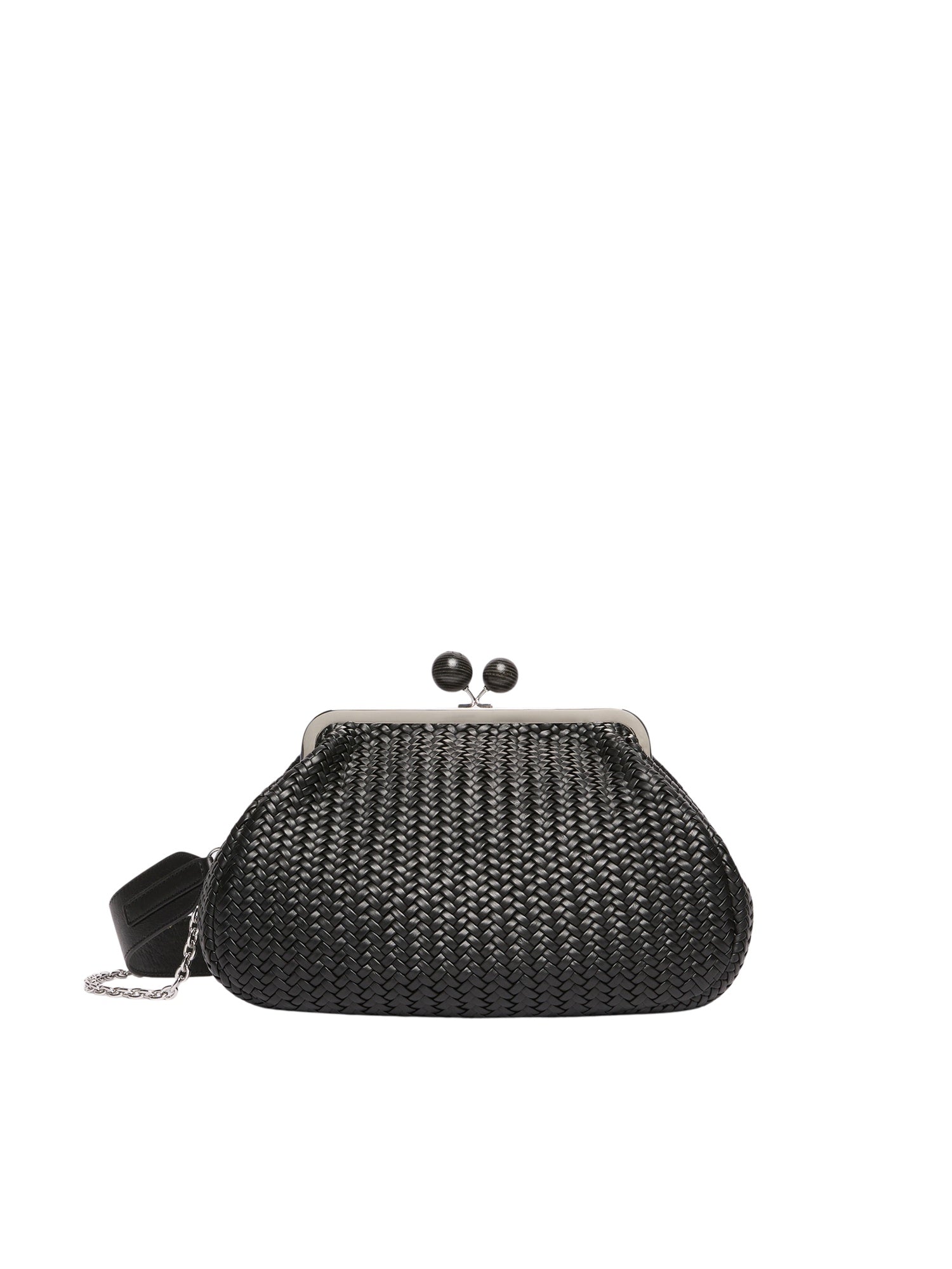 Pasticcino Bag medium in pelle intrecciata<BR/> Weekend accessori 1 2625516074600 002 