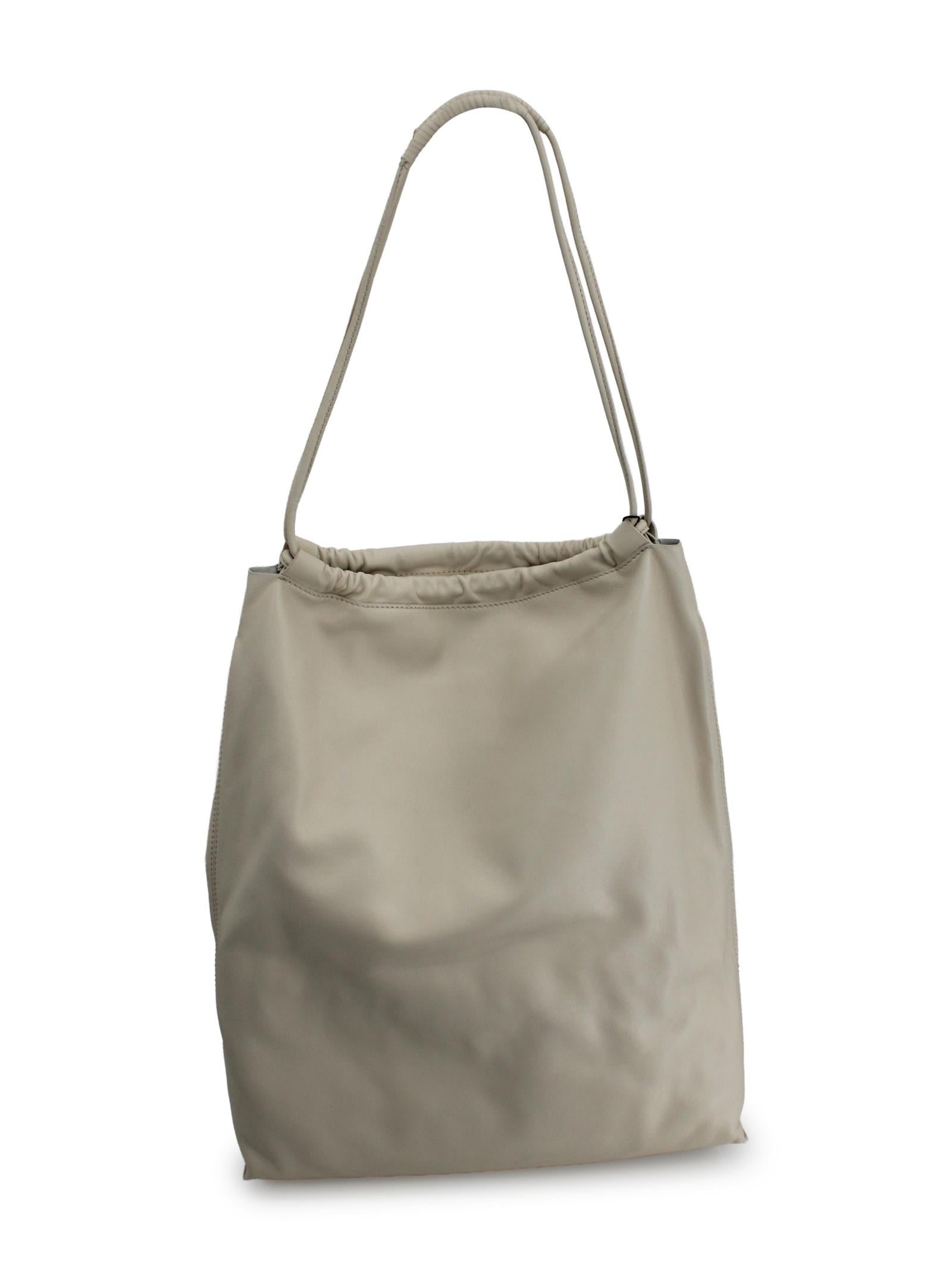 Borsa tote Sia con arricciature SOEUR SEM0841SIA ECR1526S 